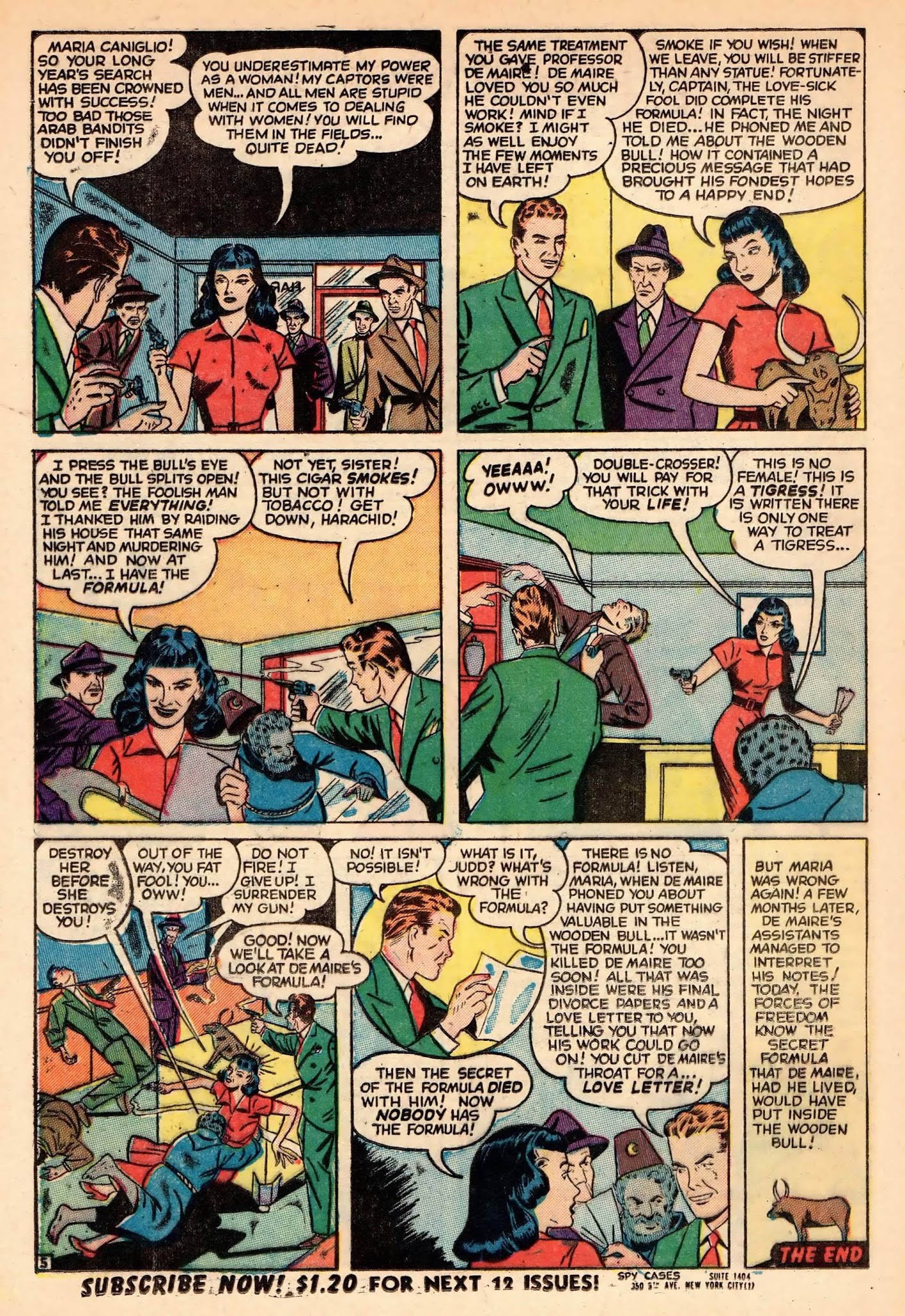 Read online Spy Cases comic -  Issue #6 - 24