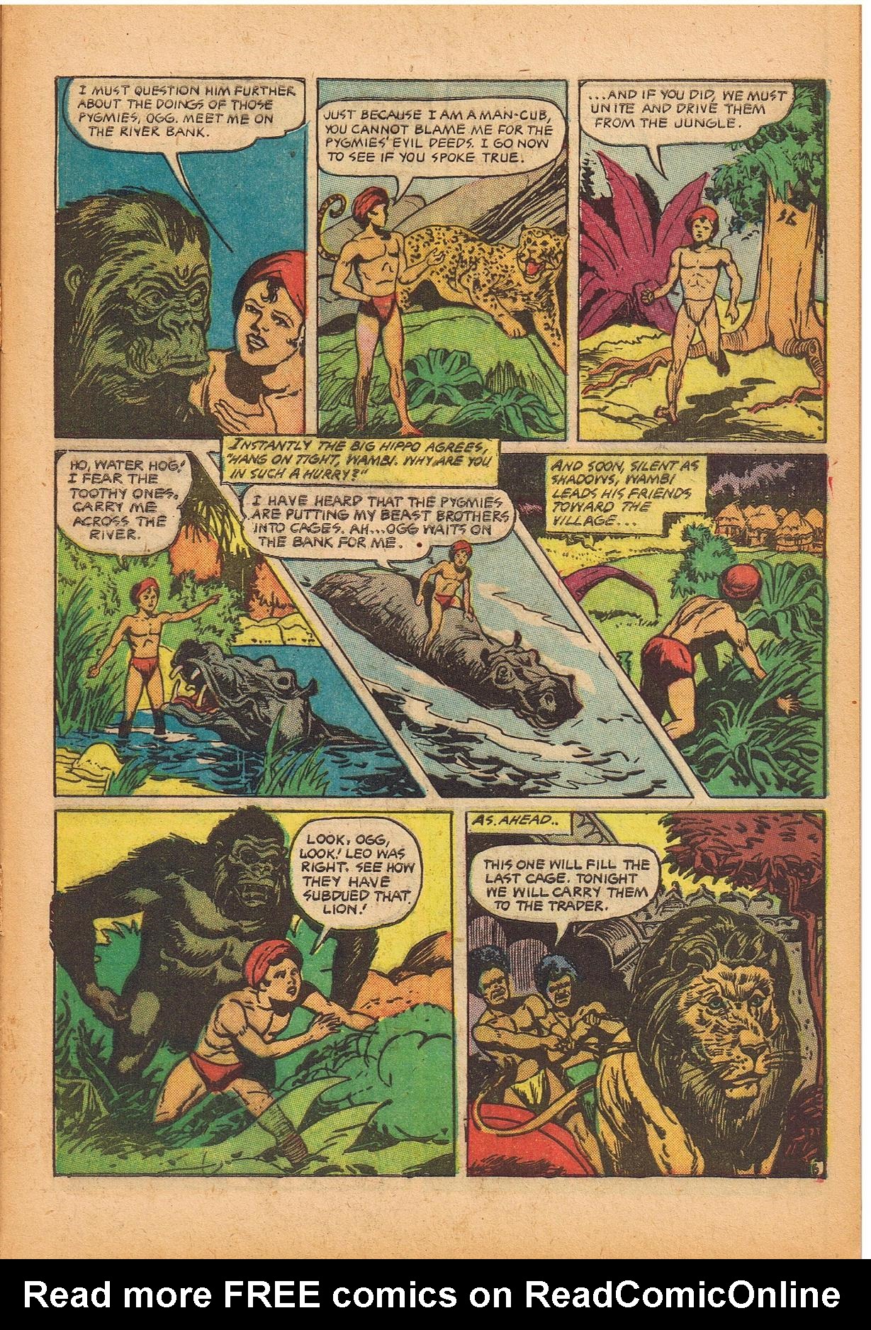 Read online Wambi Jungle Boy comic -  Issue #14 - 9