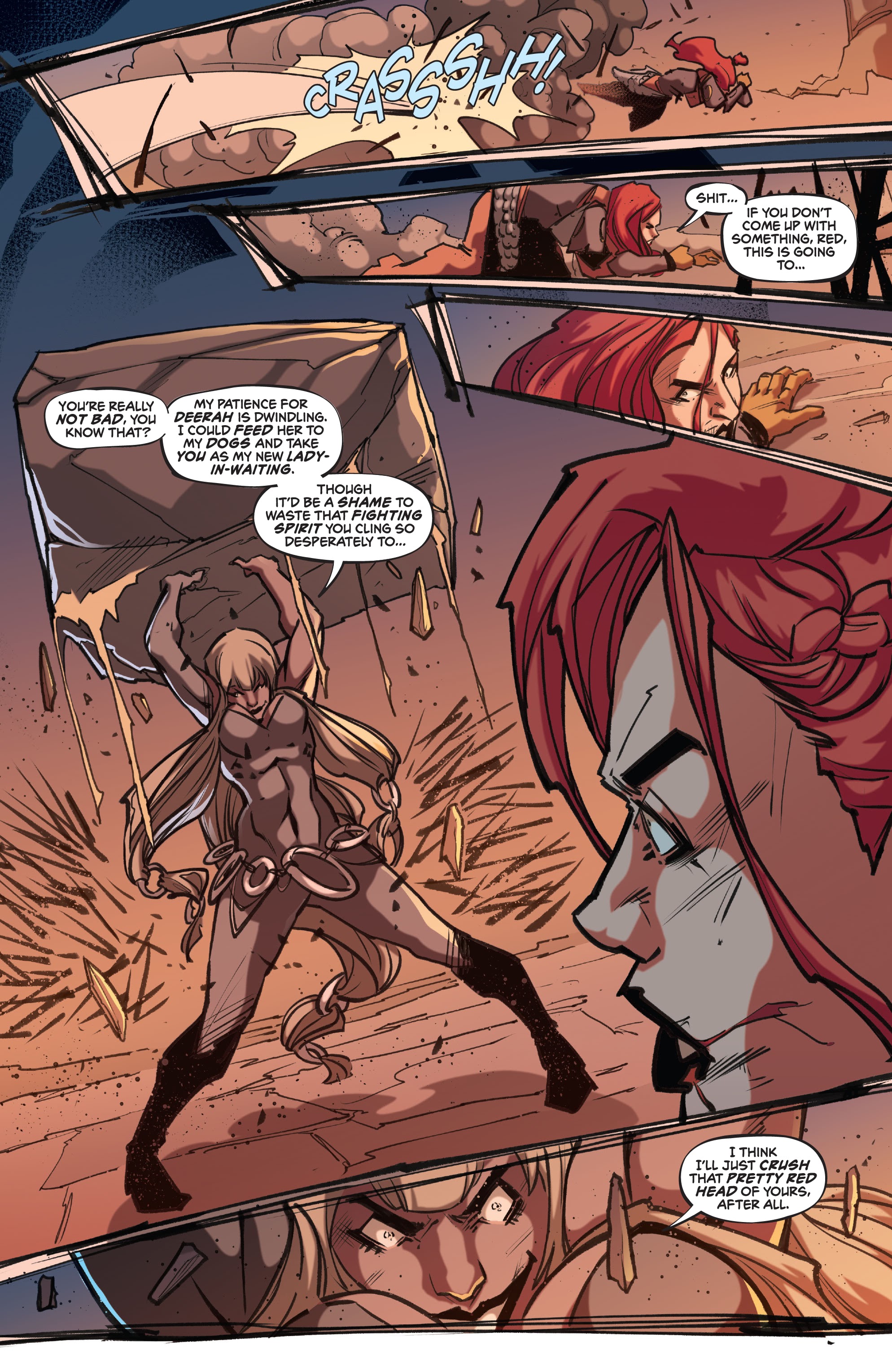 Read online Red Sonja (2021) comic -  Issue #7 - 23