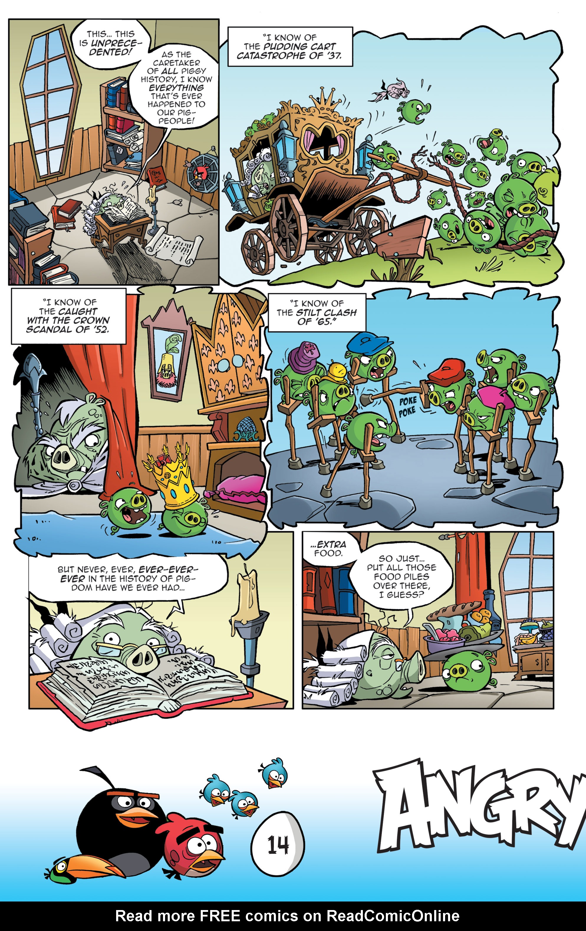 Read online Angry Birds Comics: Game Play comic -  Issue #3 - 16