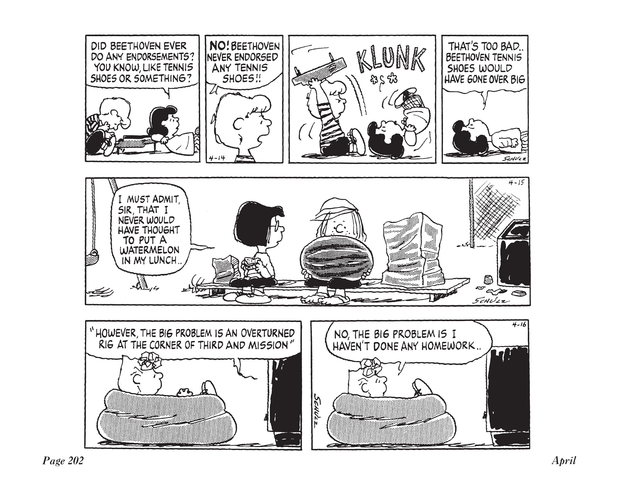 Read online The Complete Peanuts comic -  Issue # TPB 22 - 219