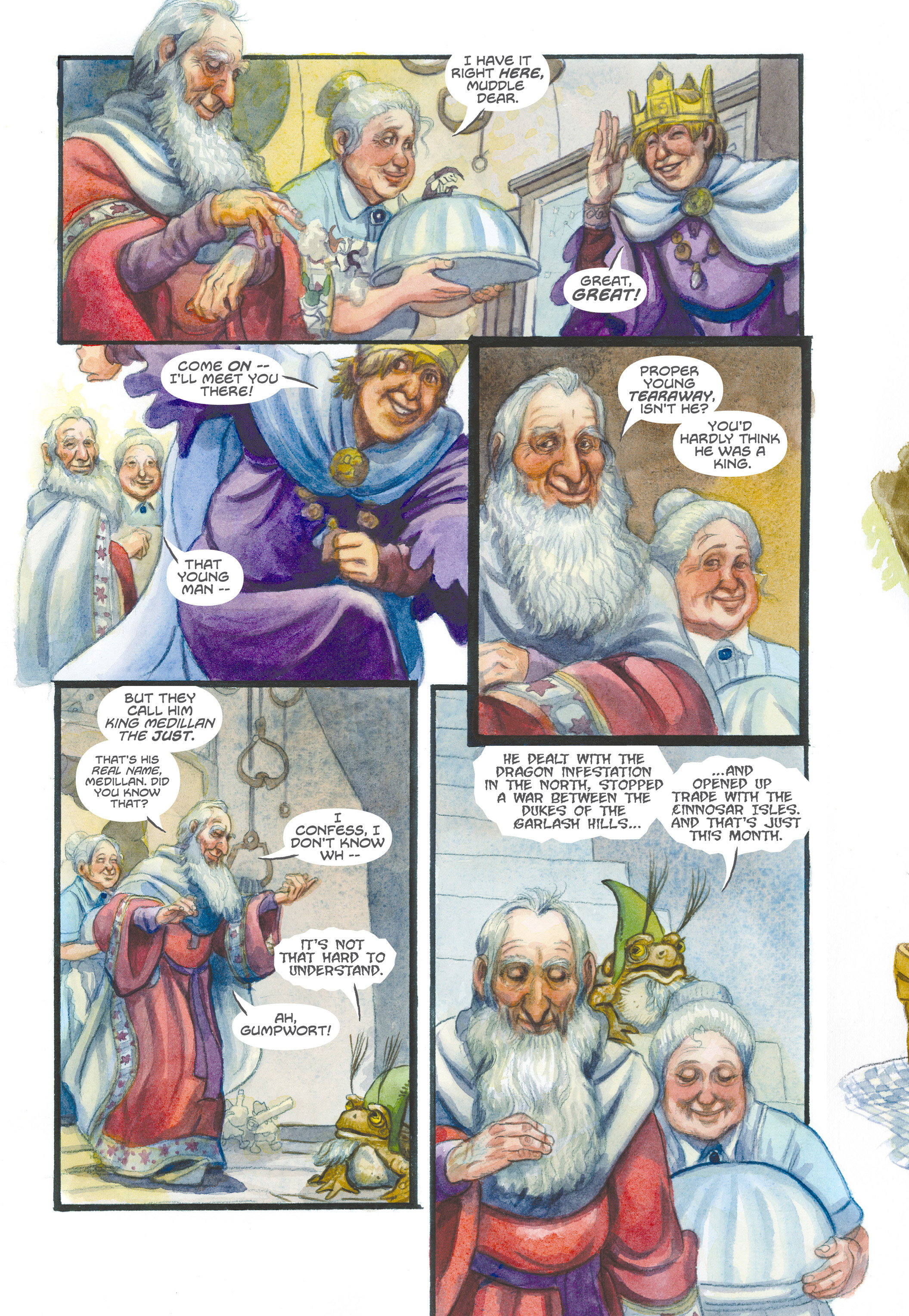 Read online The Wizard's Tale comic -  Issue # TPB - 135