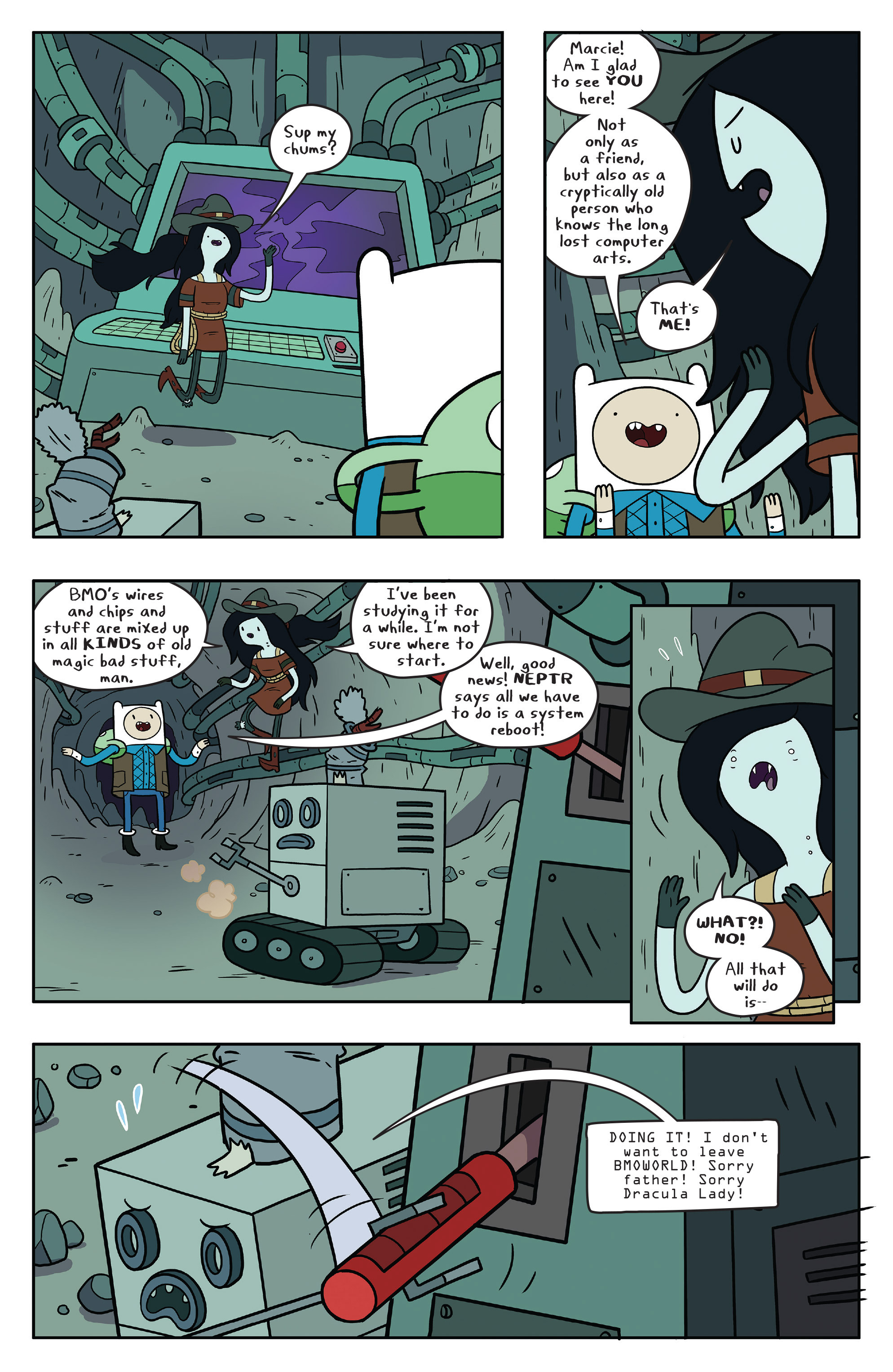 Read online Adventure Time comic -  Issue #56 - 18
