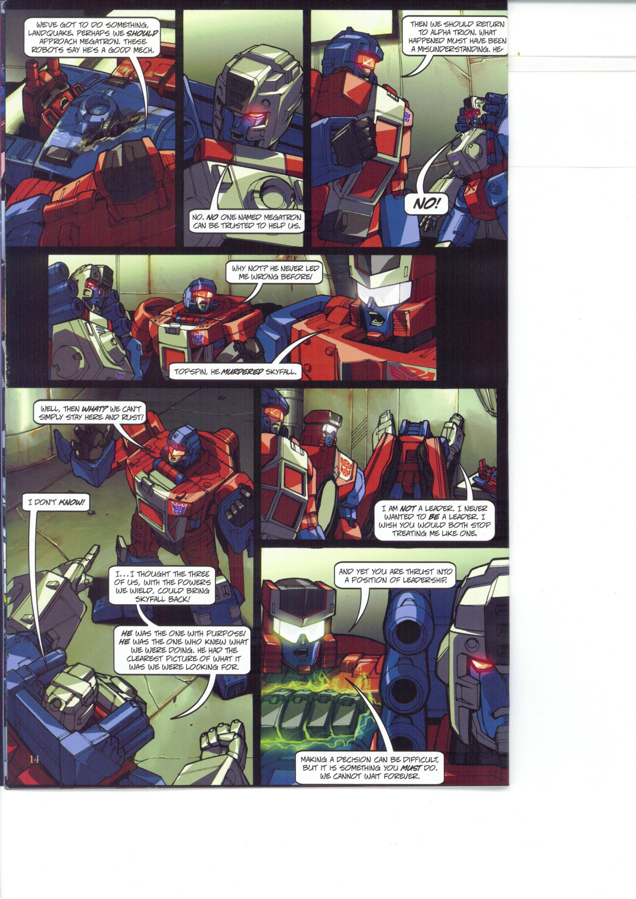 Read online Transformers: Collectors' Club comic -  Issue #26 - 14