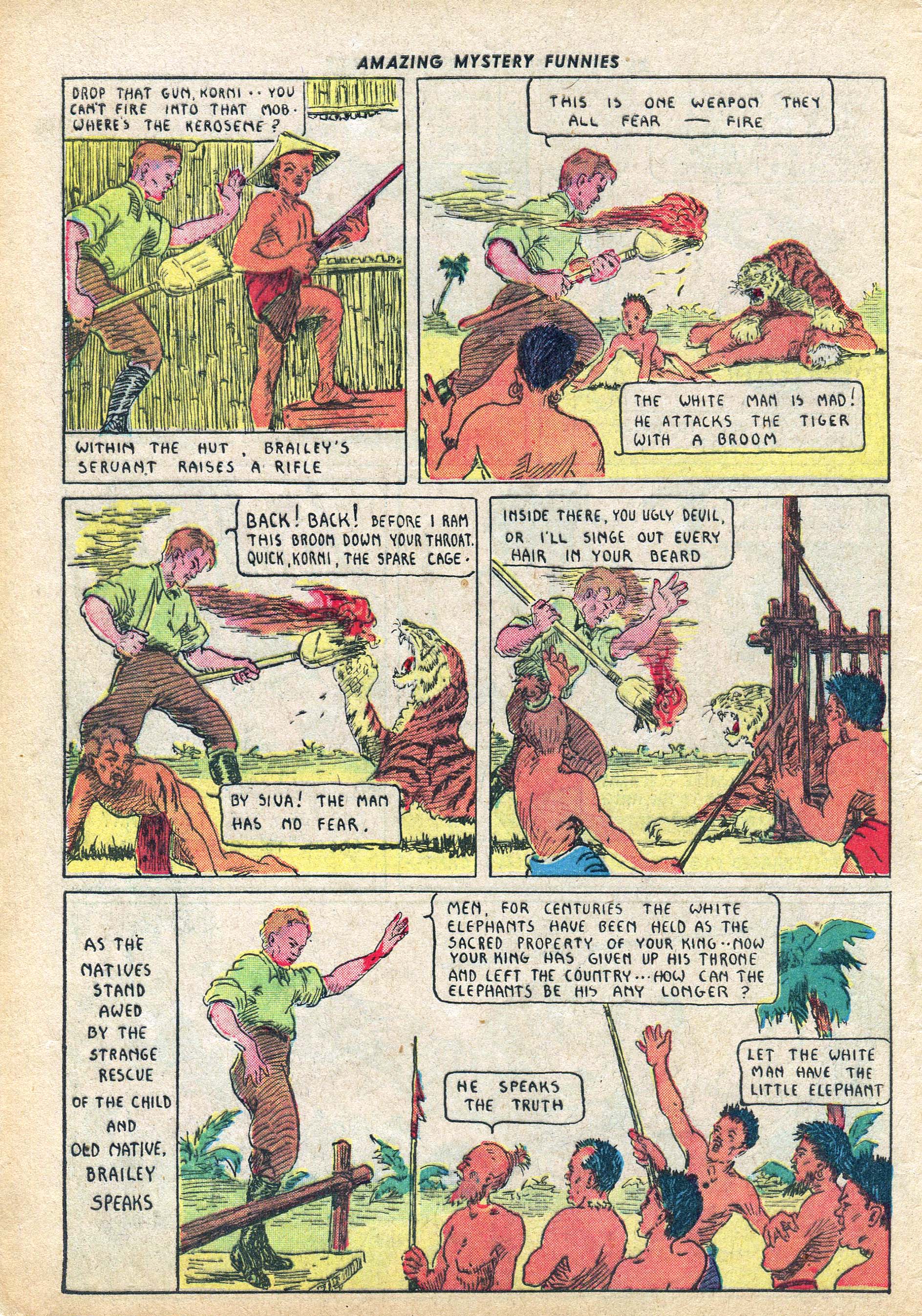 Read online Amazing Mystery Funnies comic -  Issue #2 - 11