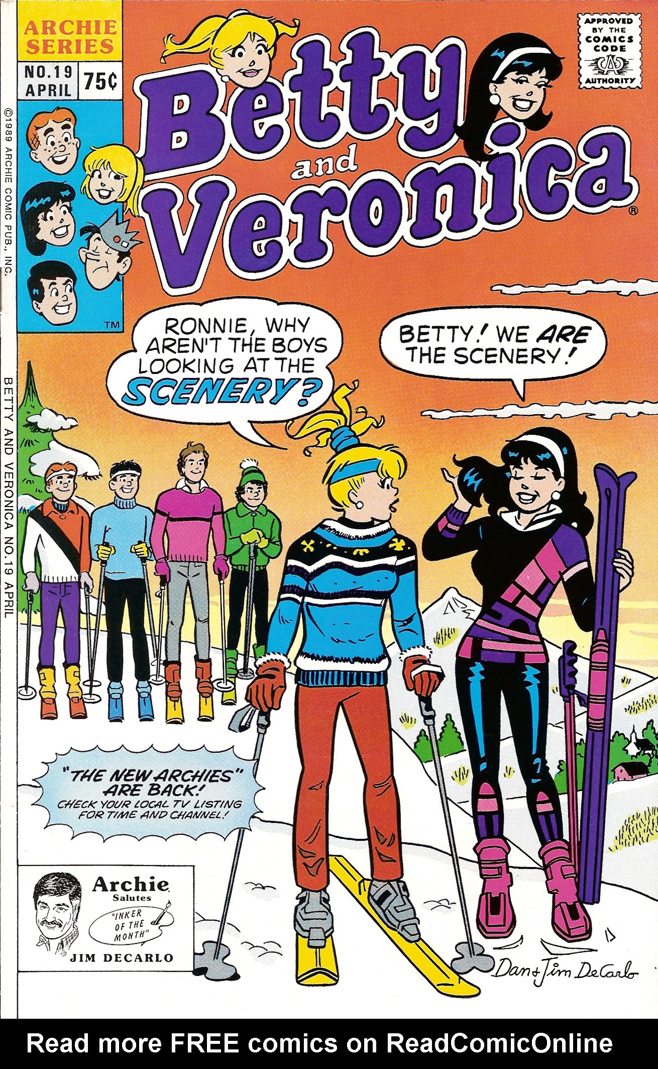 Read online Betty and Veronica (1987) comic -  Issue #19 - 1