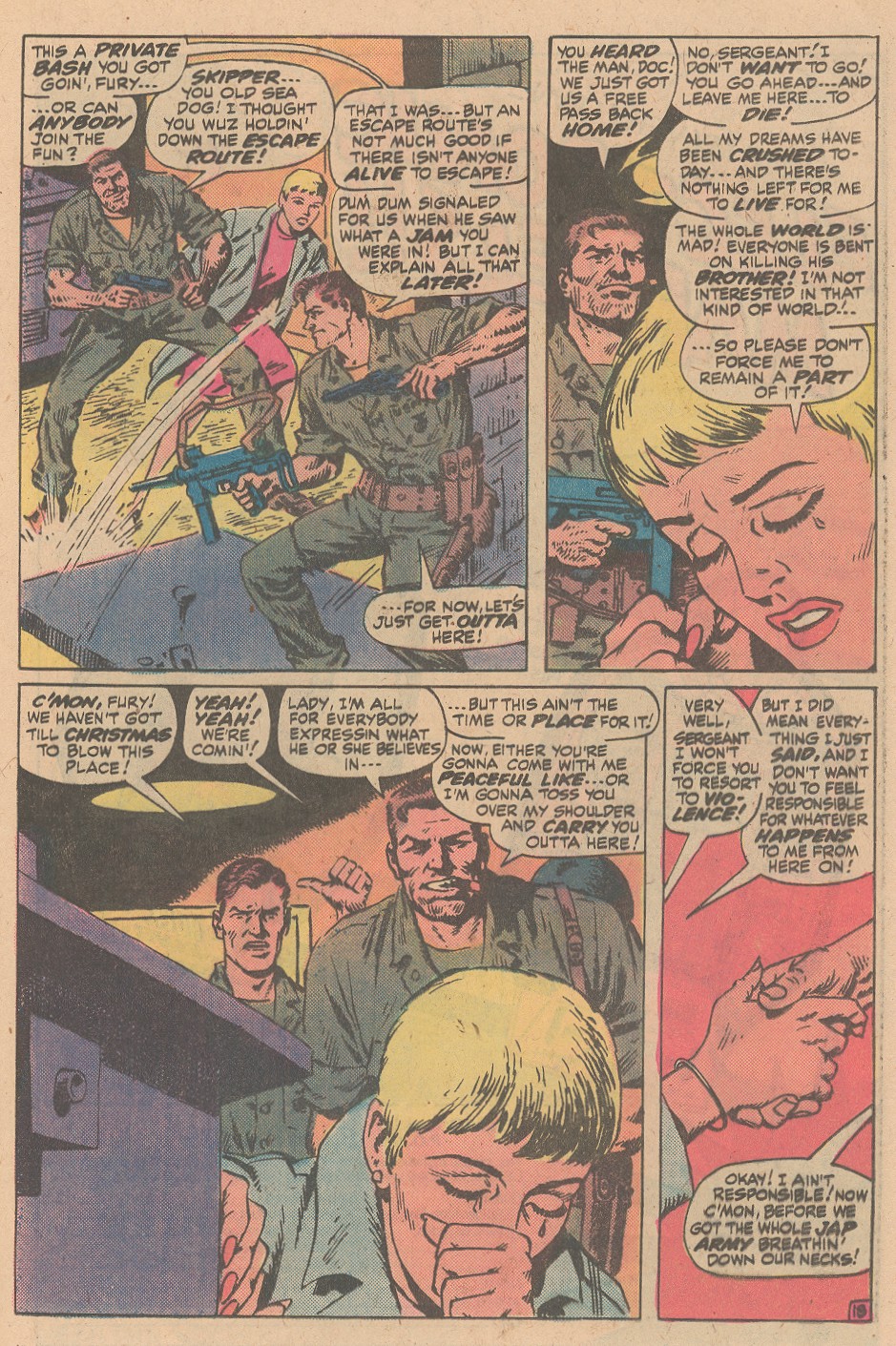 Read online Sgt. Fury comic -  Issue #161 - 25