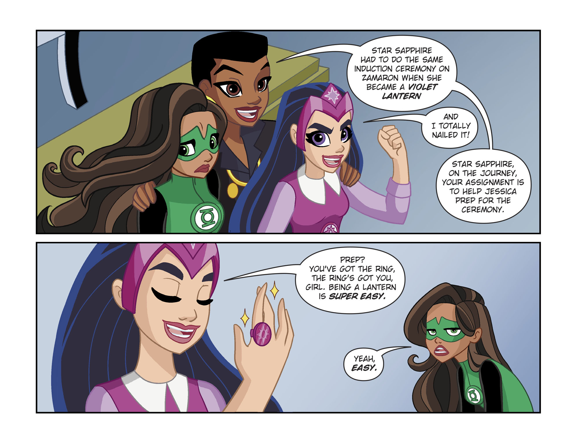 Read online DC Super Hero Girls: Spaced Out comic -  Issue #1 - 19