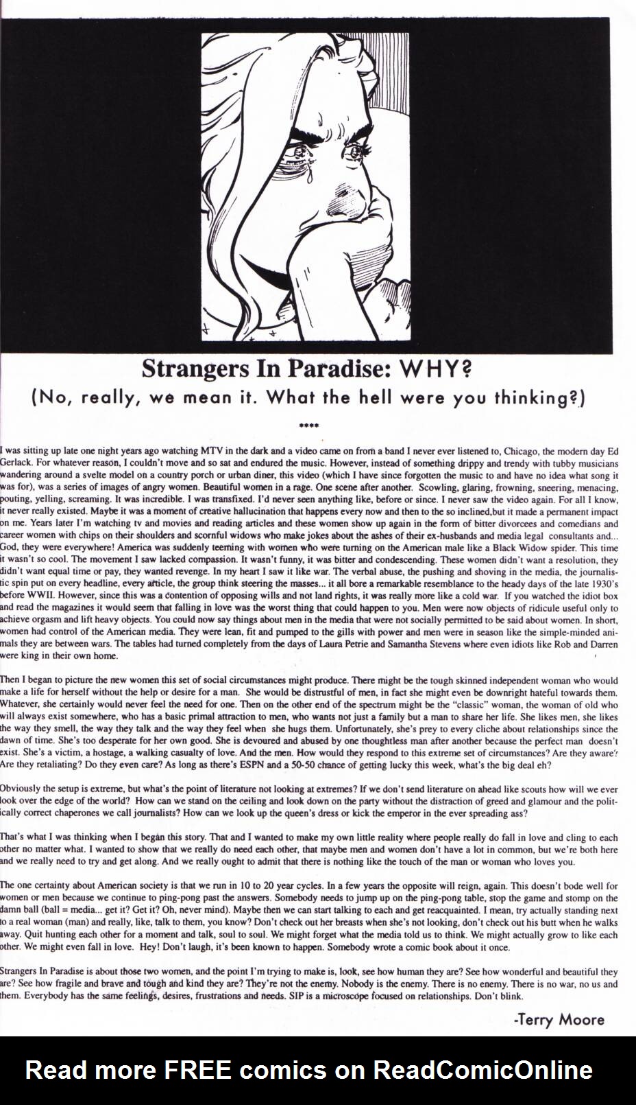 Read online Strangers in Paradise (1994) comic -  Issue #1 - 41