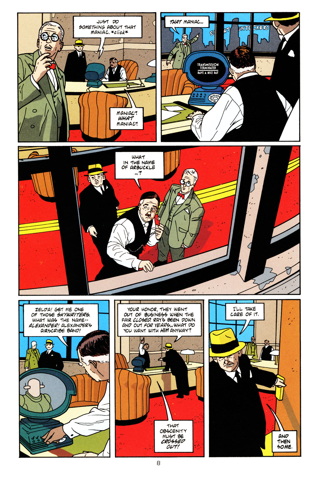 Read online Terminal City: Aerial Graffiti comic -  Issue #1 - 9