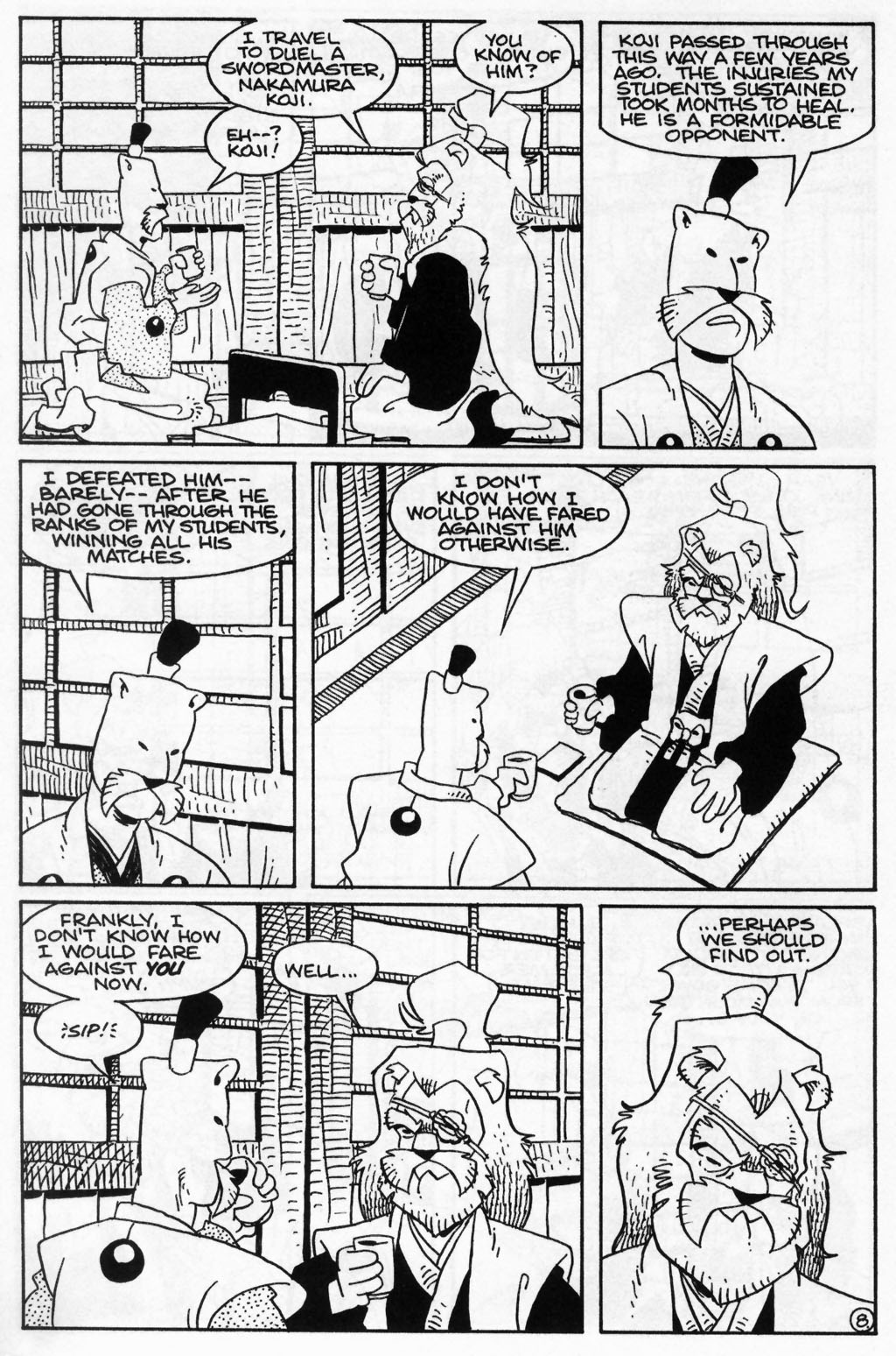 Read online Usagi Yojimbo (1996) comic -  Issue #57 - 10