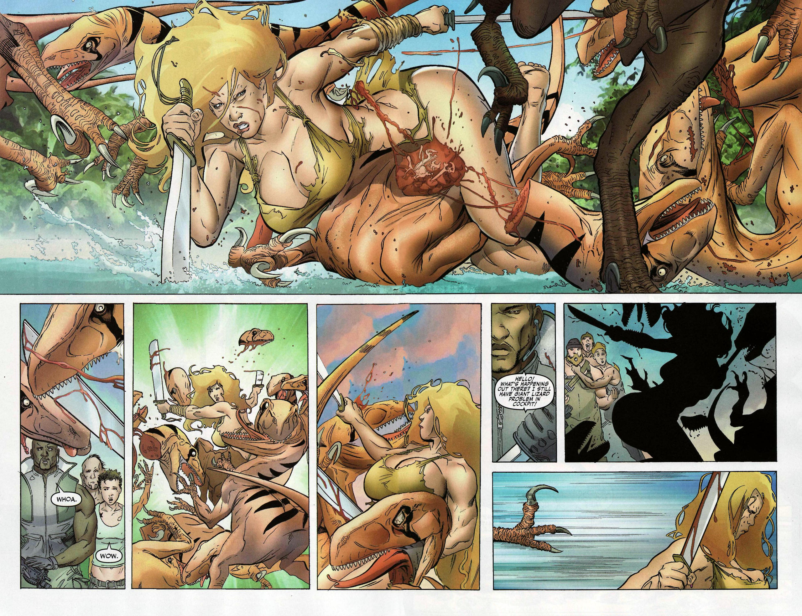 Read online Shanna the She-Devil: Survival of the Fittest comic -  Issue #1 - 11