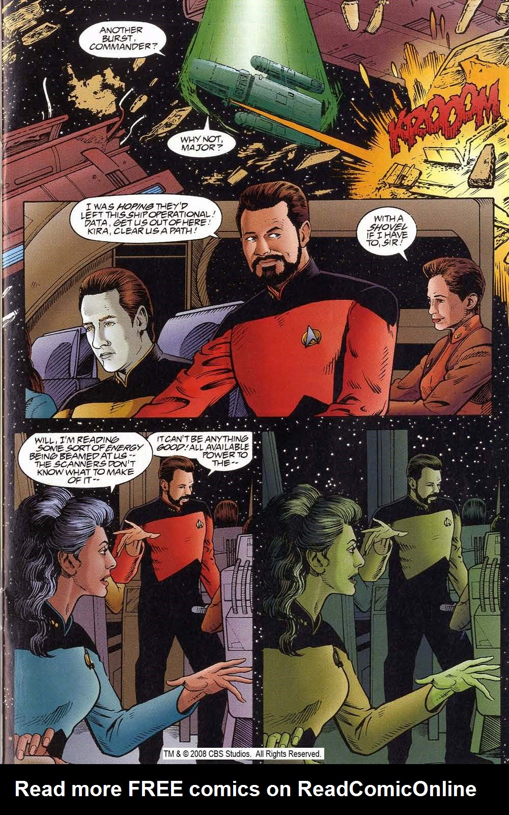 Read online Star Trek: Deep Space Nine/The Next Generation comic -  Issue #2 - 9