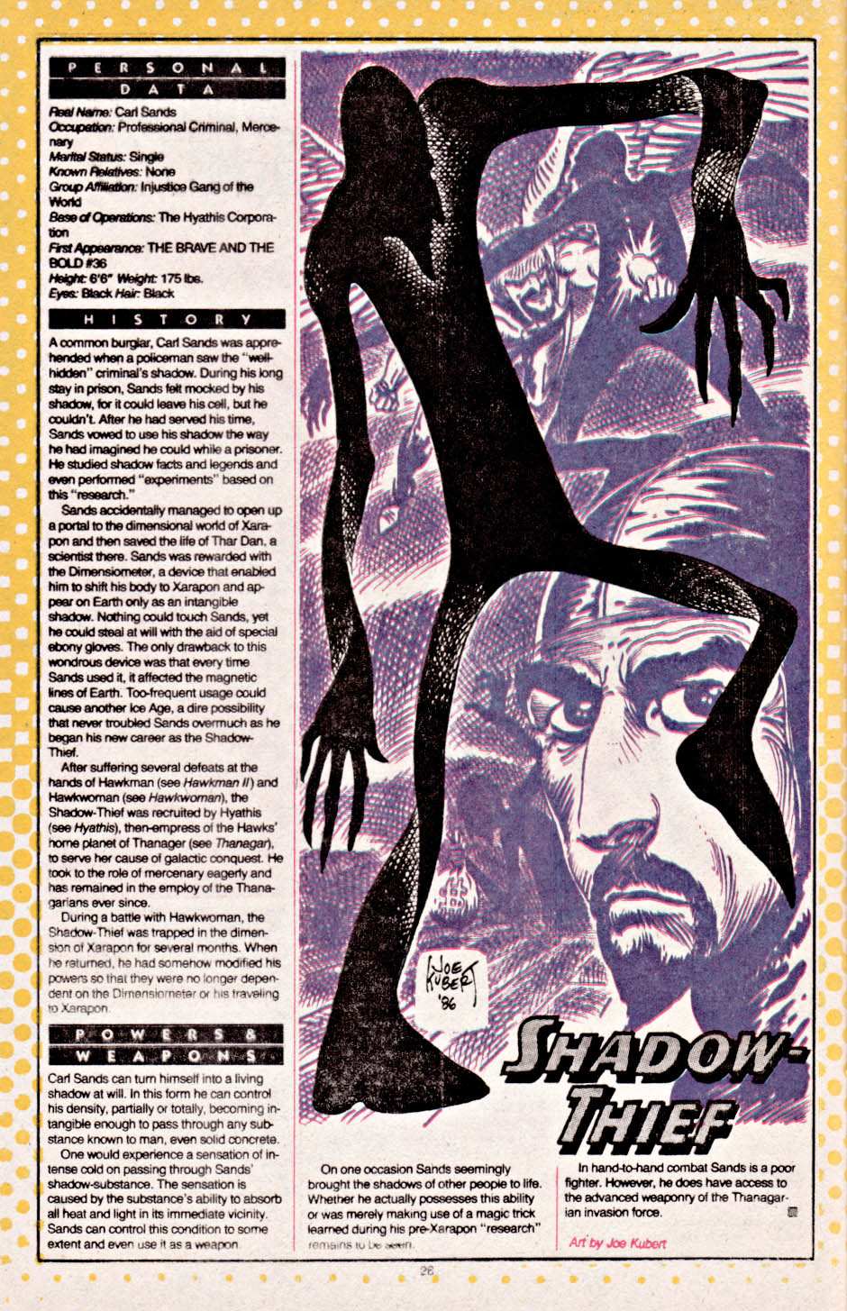 Read online Who's Who: The Definitive Directory of the DC Universe comic -  Issue #20 - 27