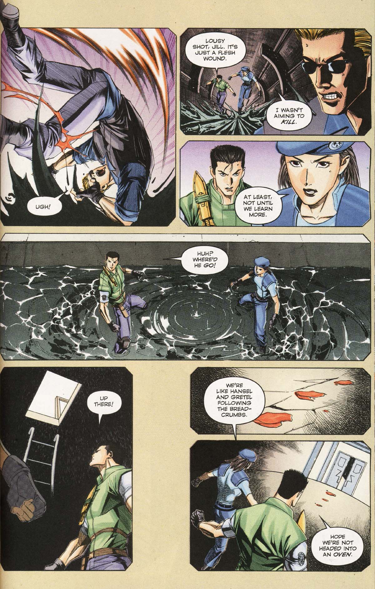 Read online Resident Evil Code: Veronica comic -  Issue #3 - 93