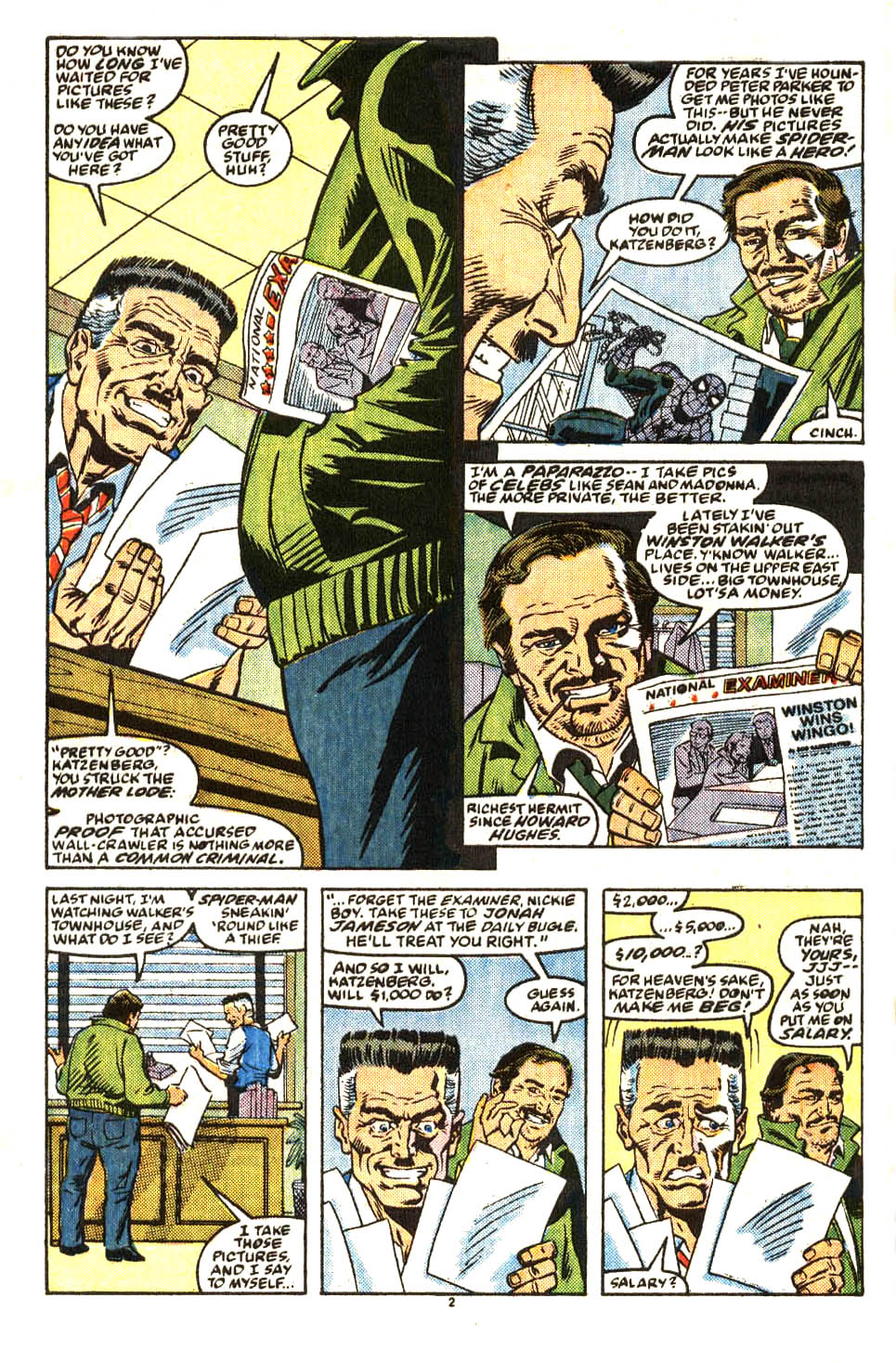 Read online Web of Spider-Man (1985) comic -  Issue #50 - 3