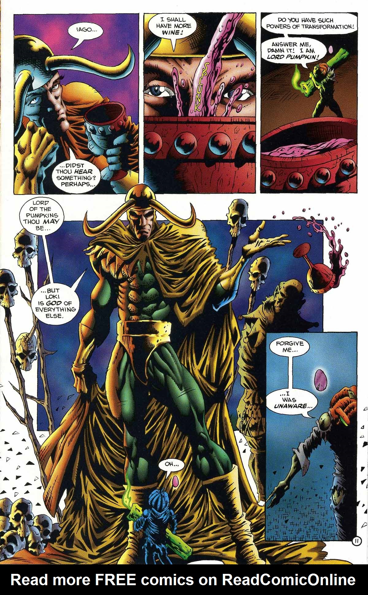 Read online Lord Pumpkin/Necromantra comic -  Issue #1 - 37