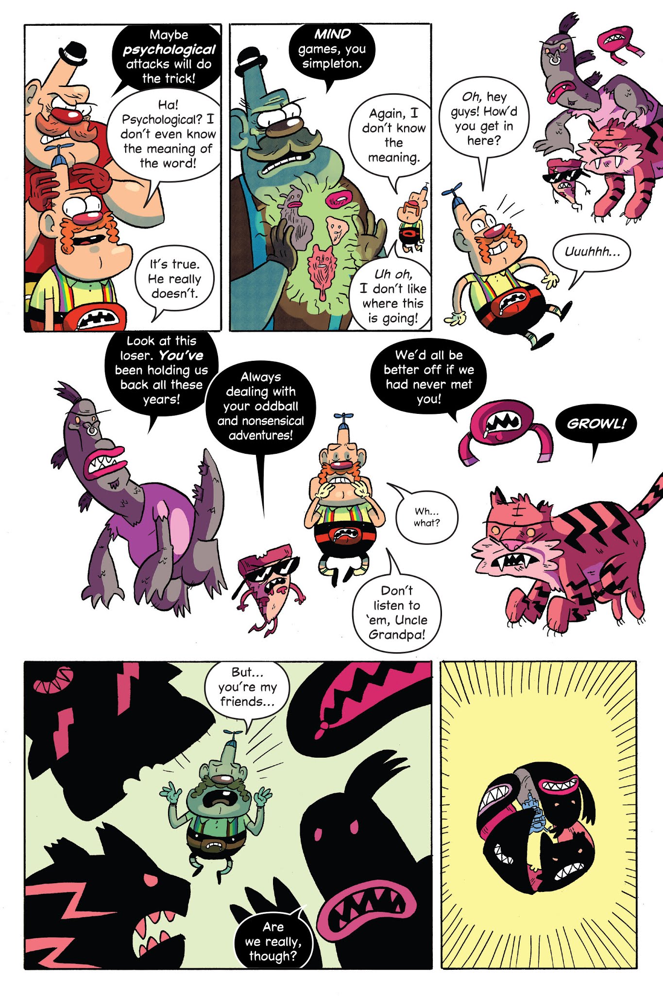 Read online Uncle Grandpa in Uncle Grandpaland comic -  Issue # TPB - 123