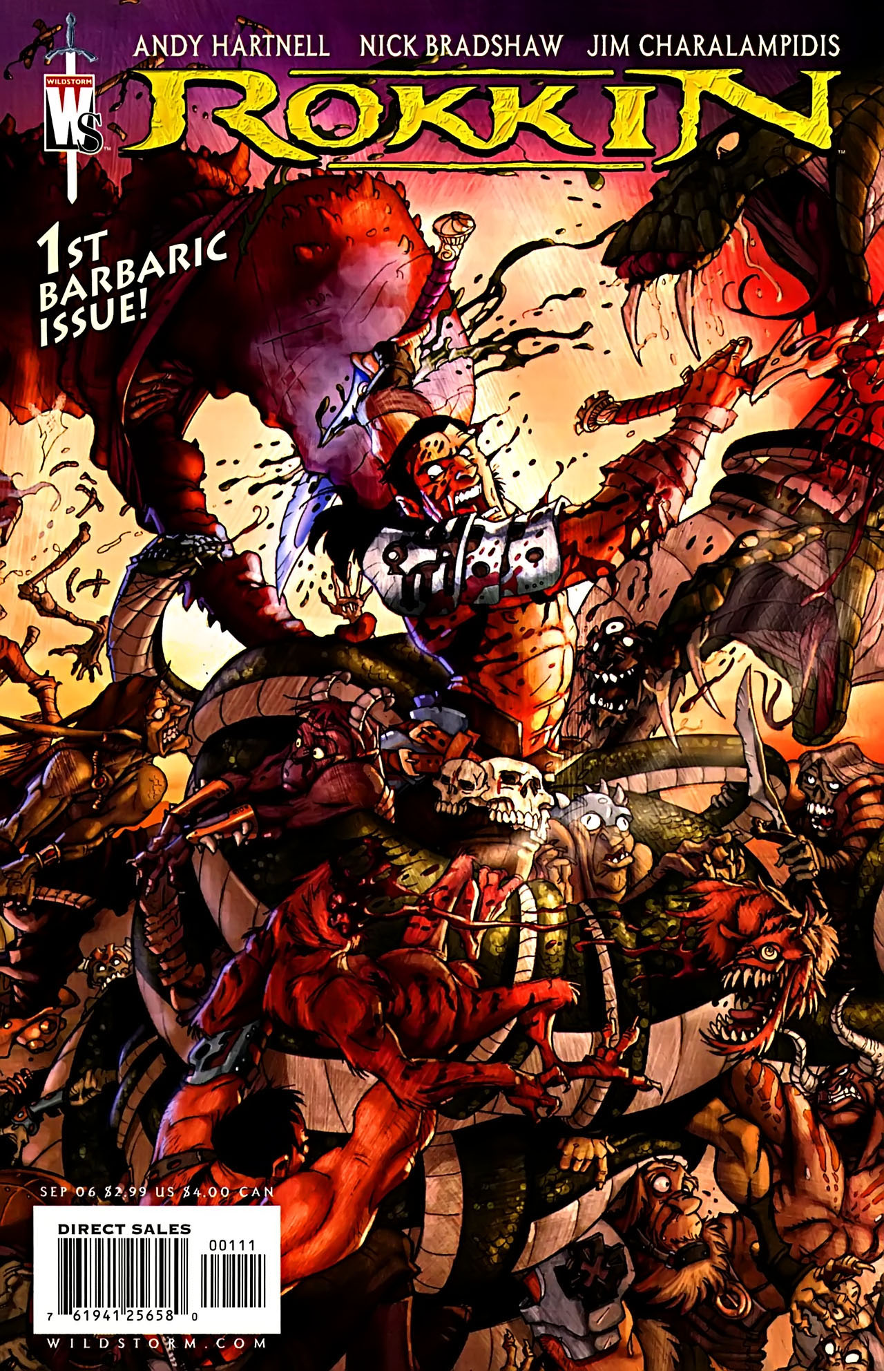 Read online Rokkin comic -  Issue #1 - 1