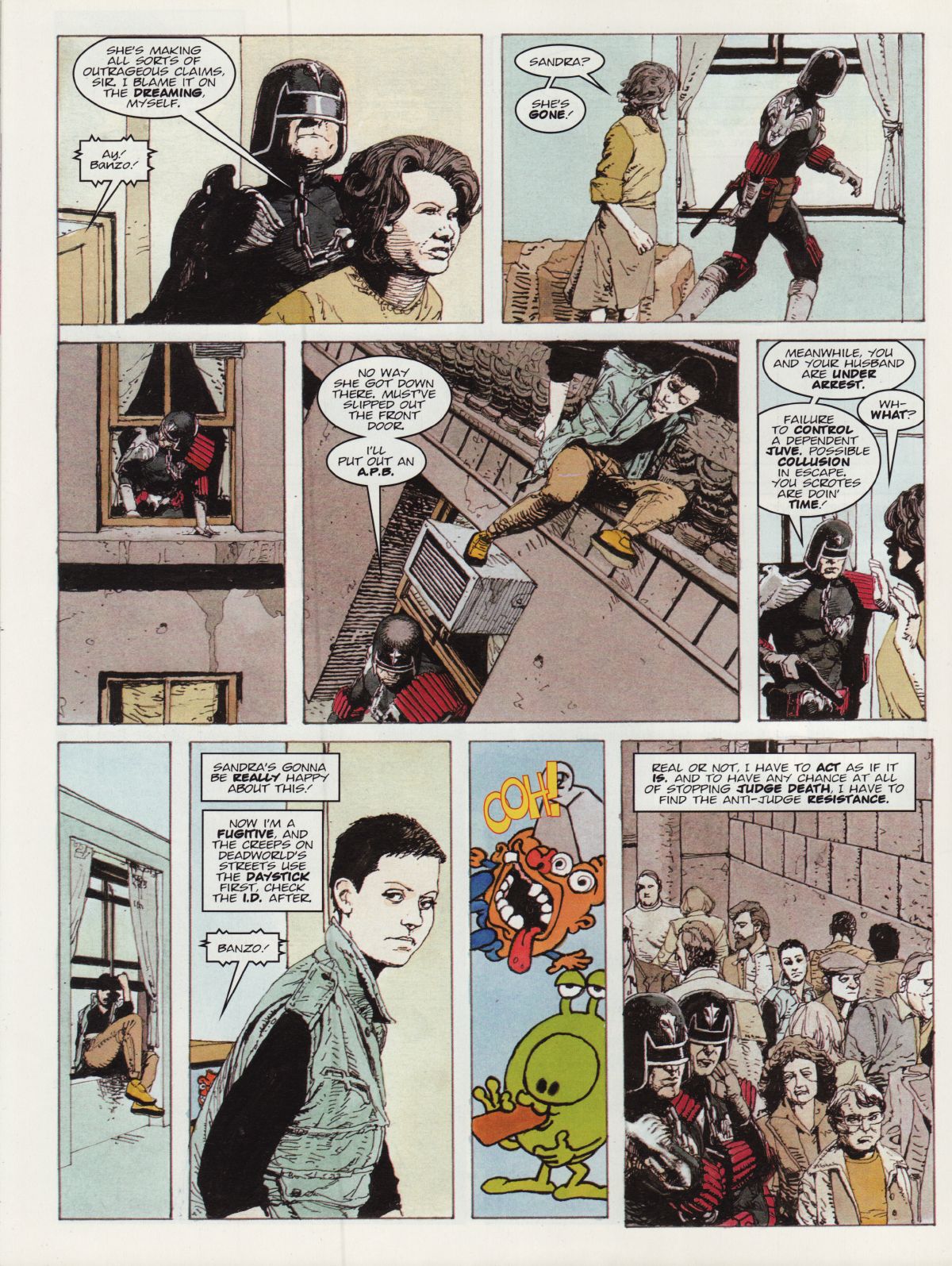 Read online Judge Dredd Megazine (Vol. 5) comic -  Issue #215 - 87