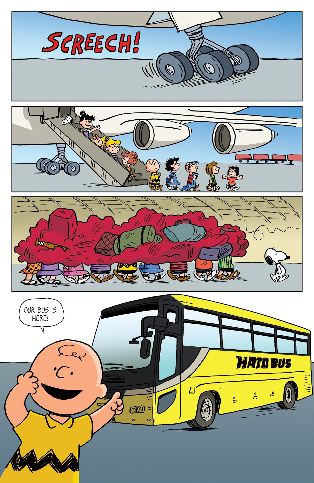Read online Peanuts: It's Tokyo, Charlie Brown! comic -  Issue # TPB - 38