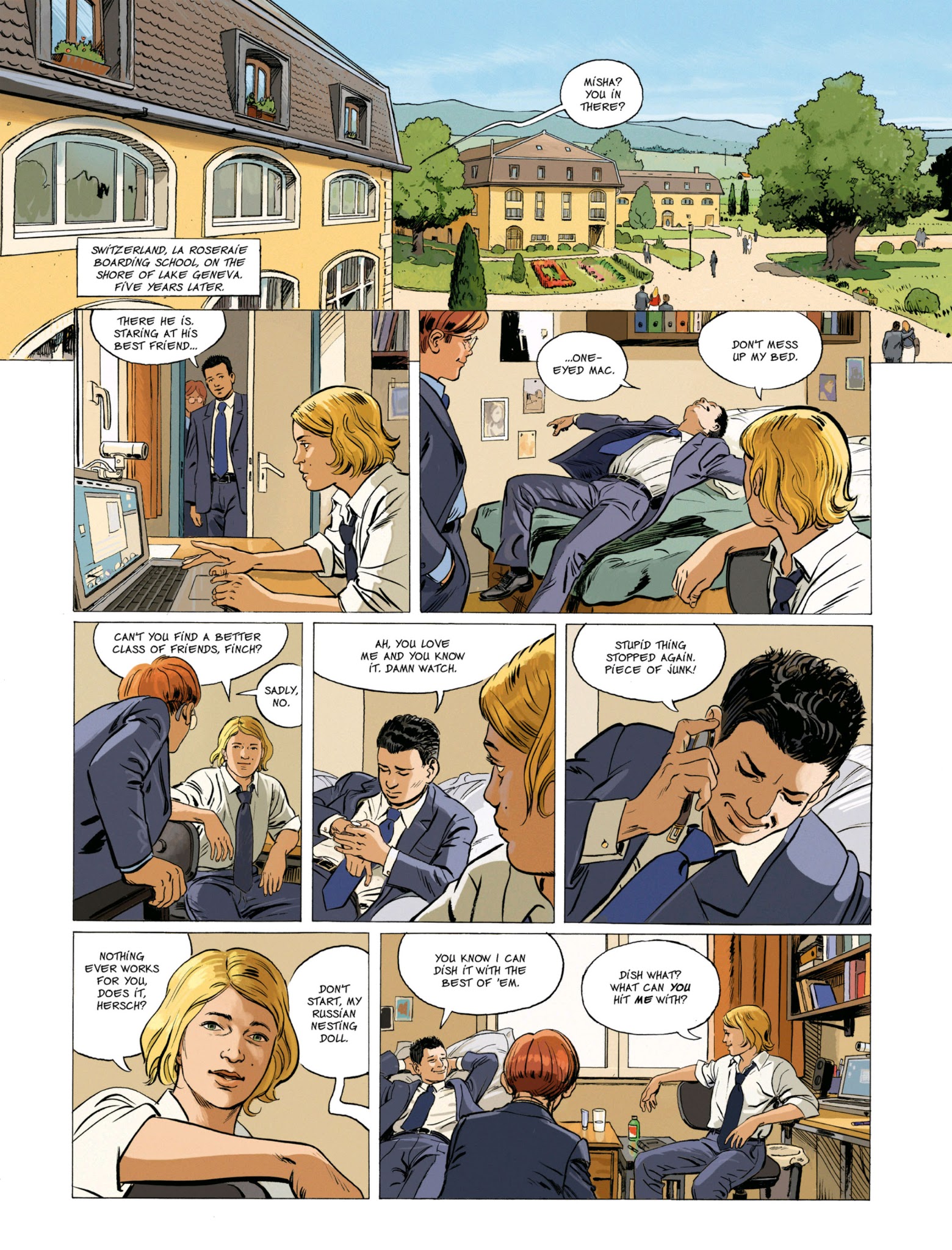 Read online Milan K. comic -  Issue #1 - 6