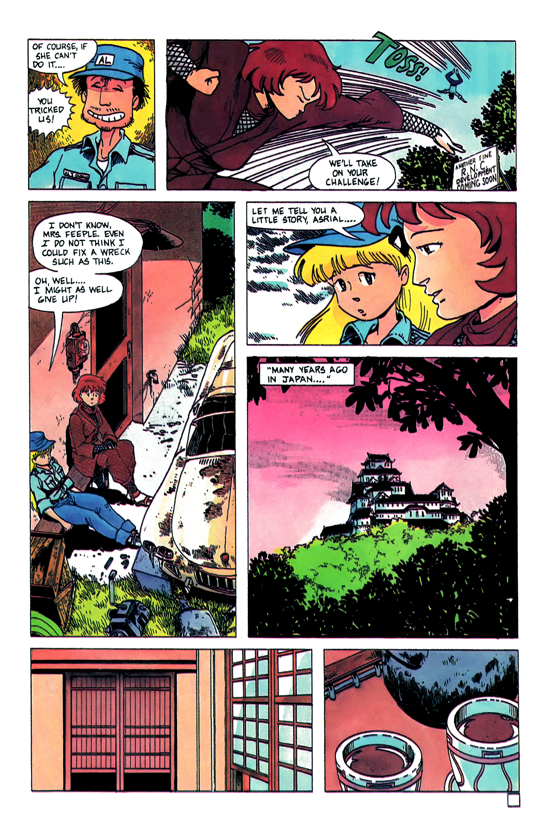 Read online Ninja High School In Color comic -  Issue #4 - 17