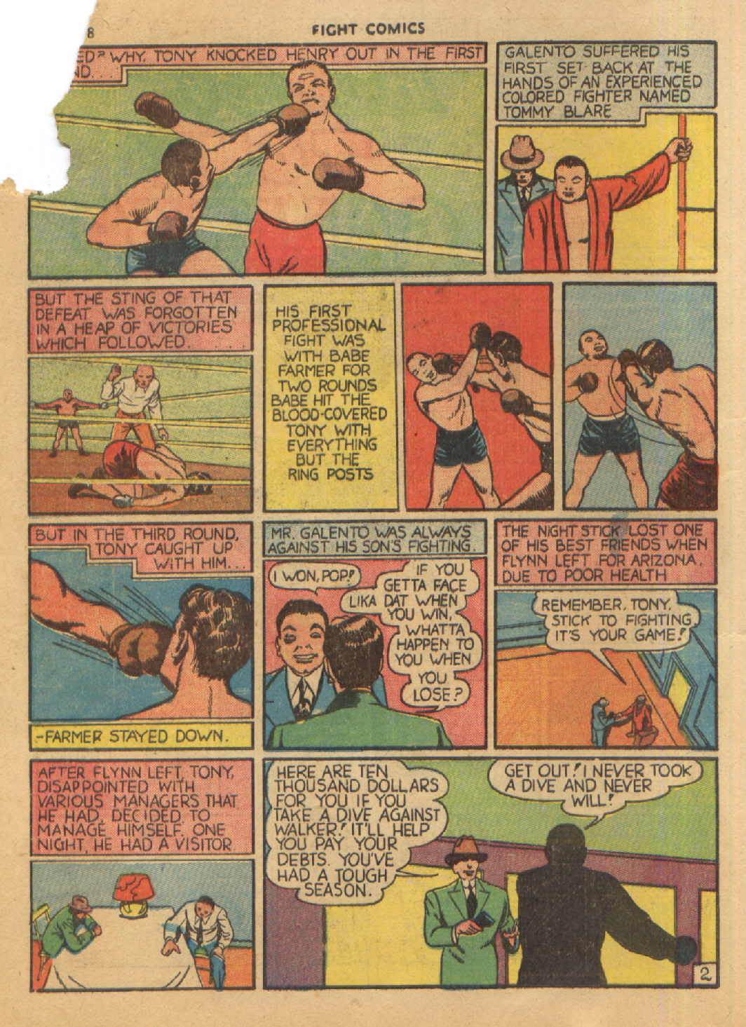 Read online Fight Comics comic -  Issue #3 - 20