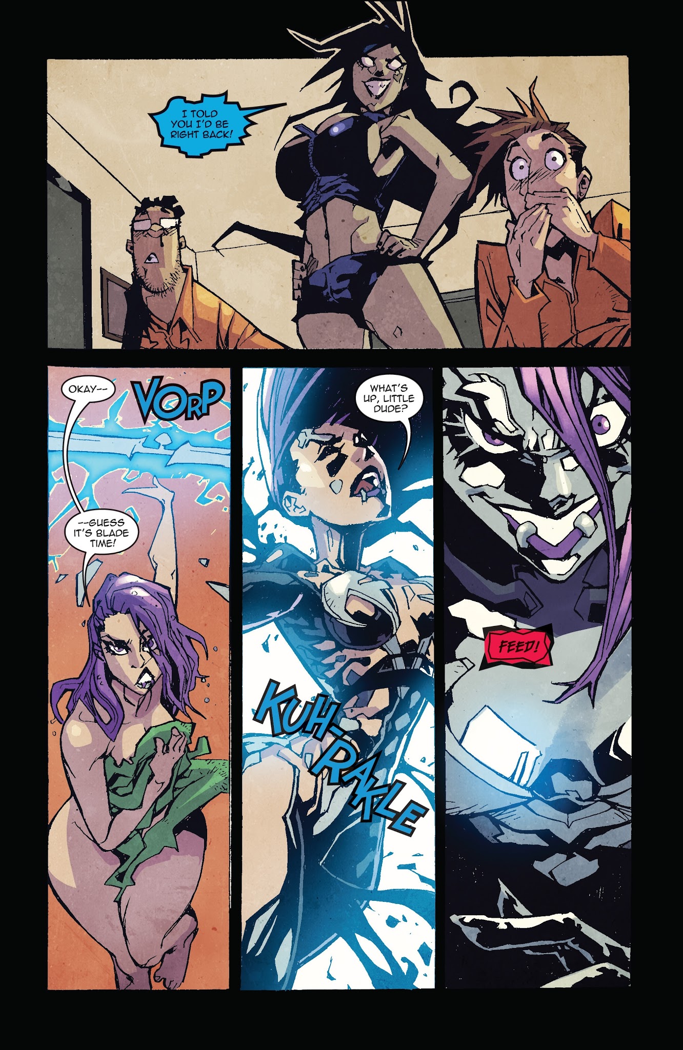 Read online Vampblade Season 2 comic -  Issue #7 - 7