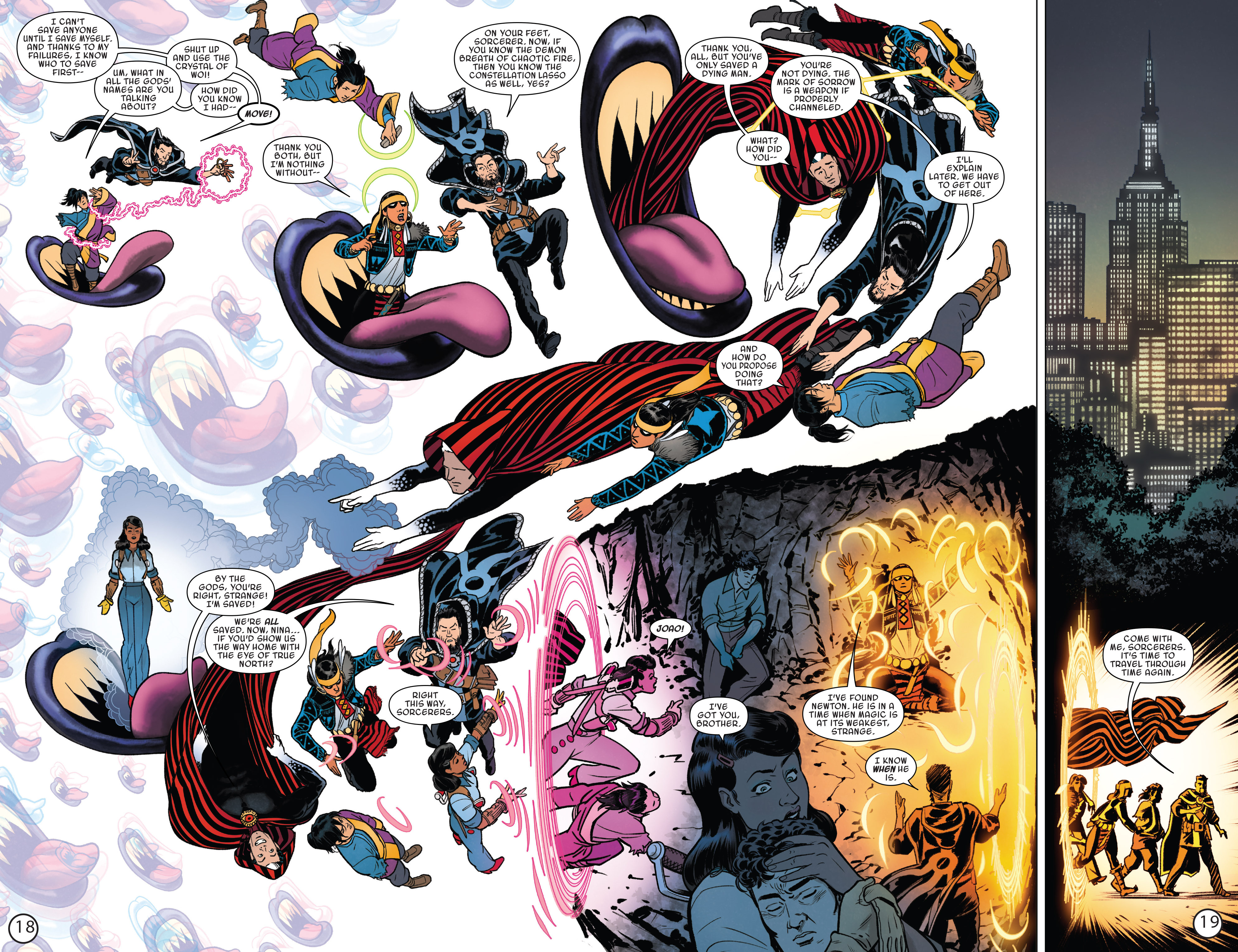 Read online Doctor Strange and the Sorcerers Supreme comic -  Issue #6 - 19