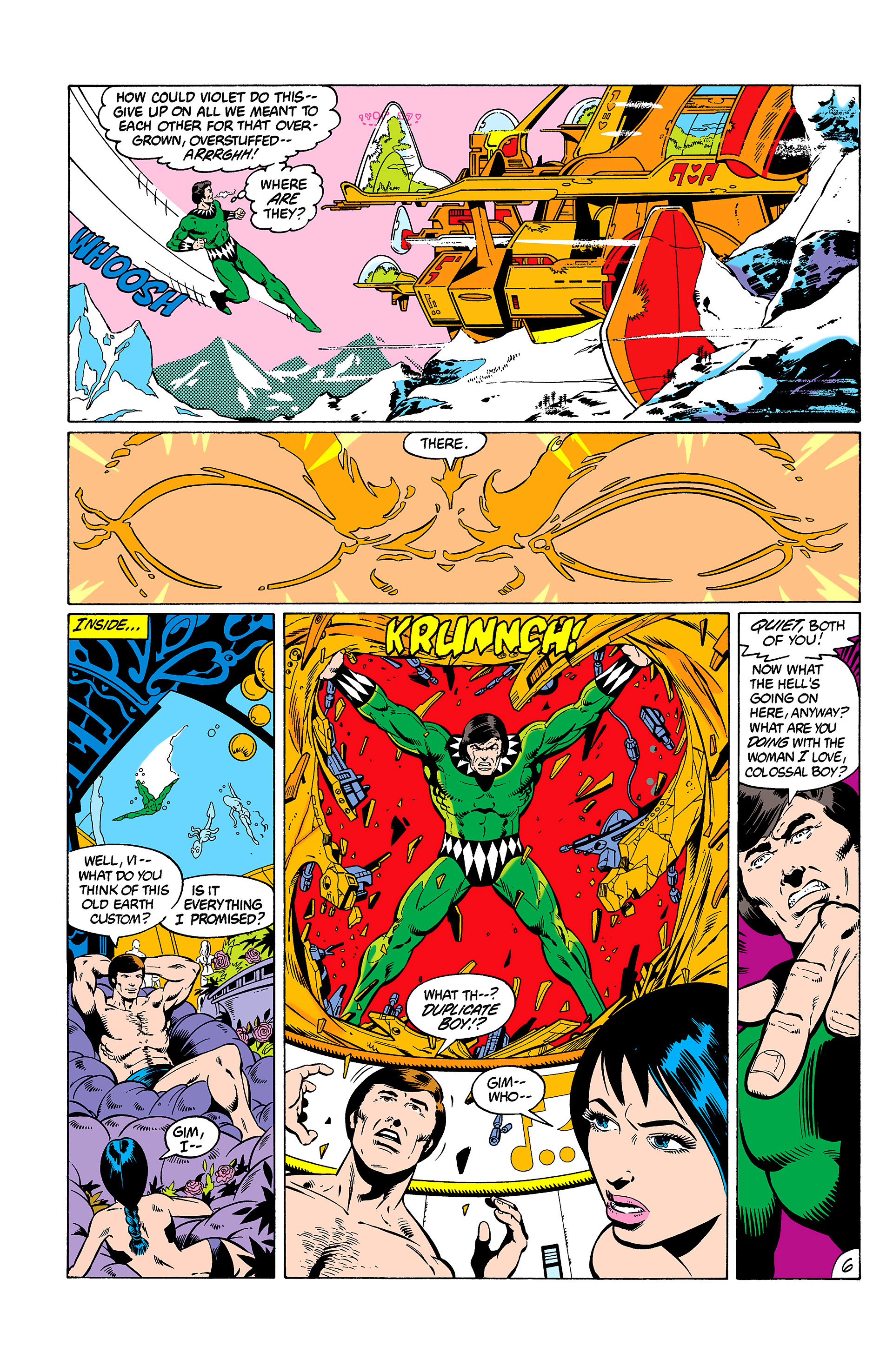 Read online Legion of Super-Heroes (1980) comic -  Issue #298 - 7