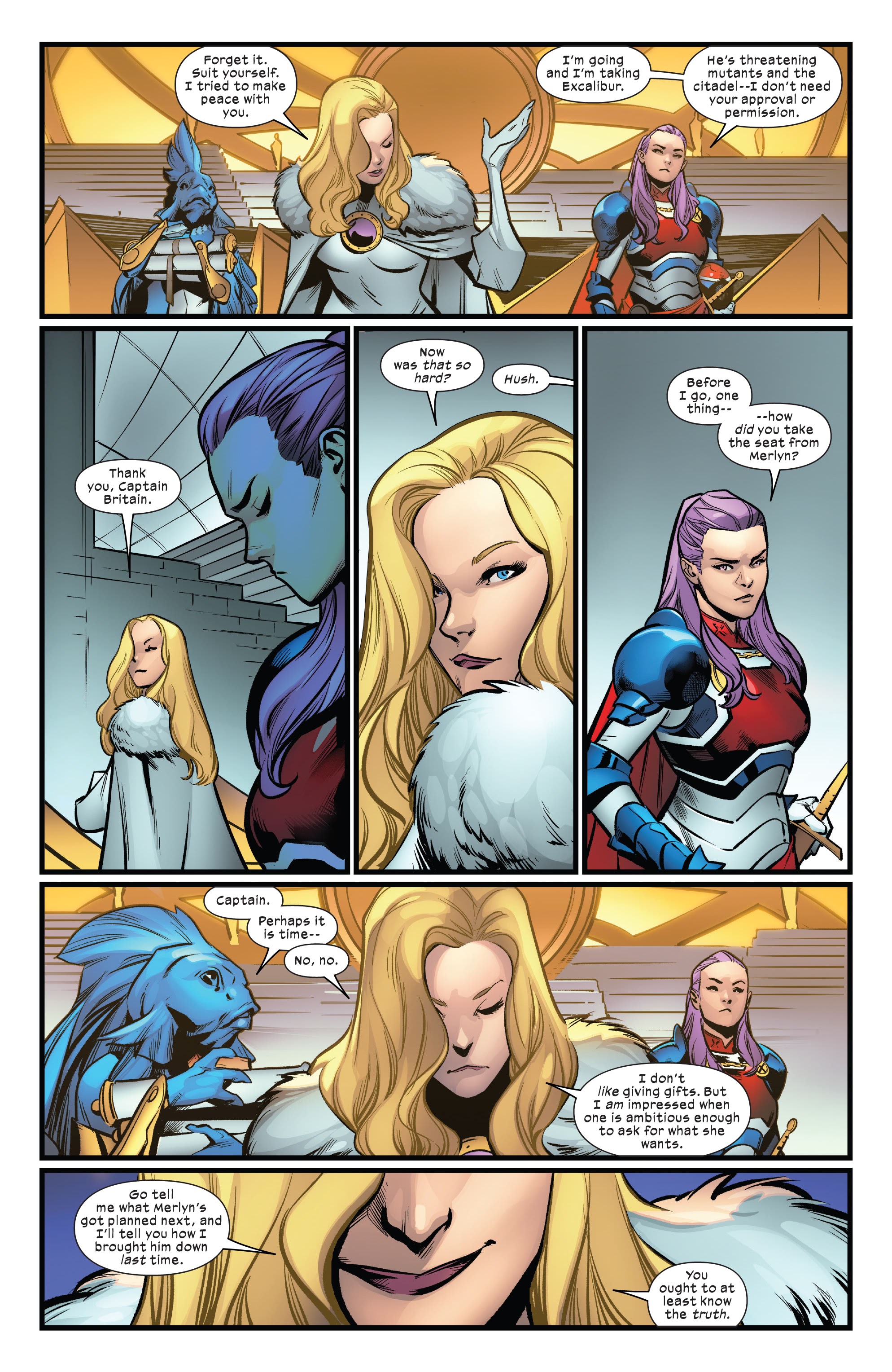 Read online Excalibur (2019) comic -  Issue #22 - 12