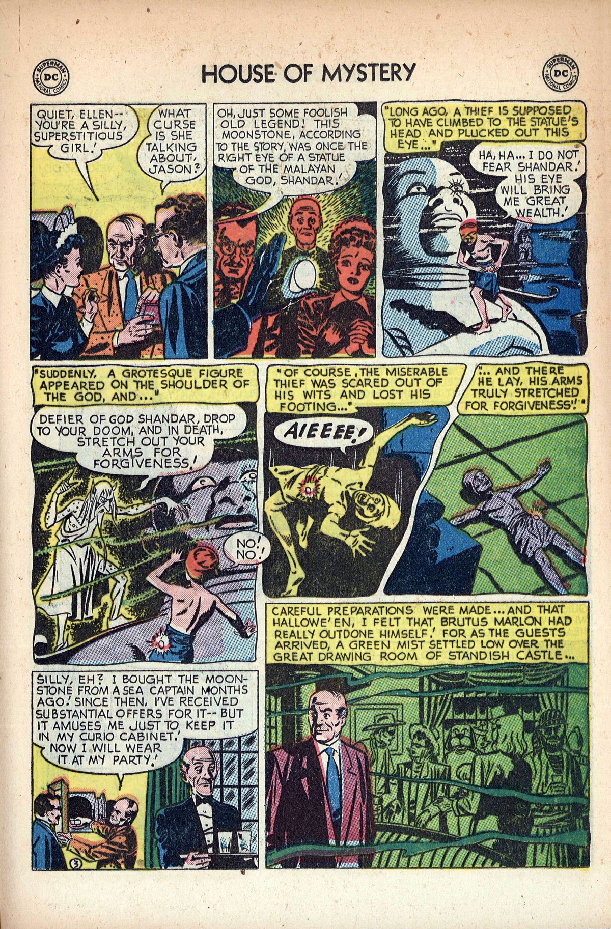 Read online House of Mystery (1951) comic -  Issue #14 - 21