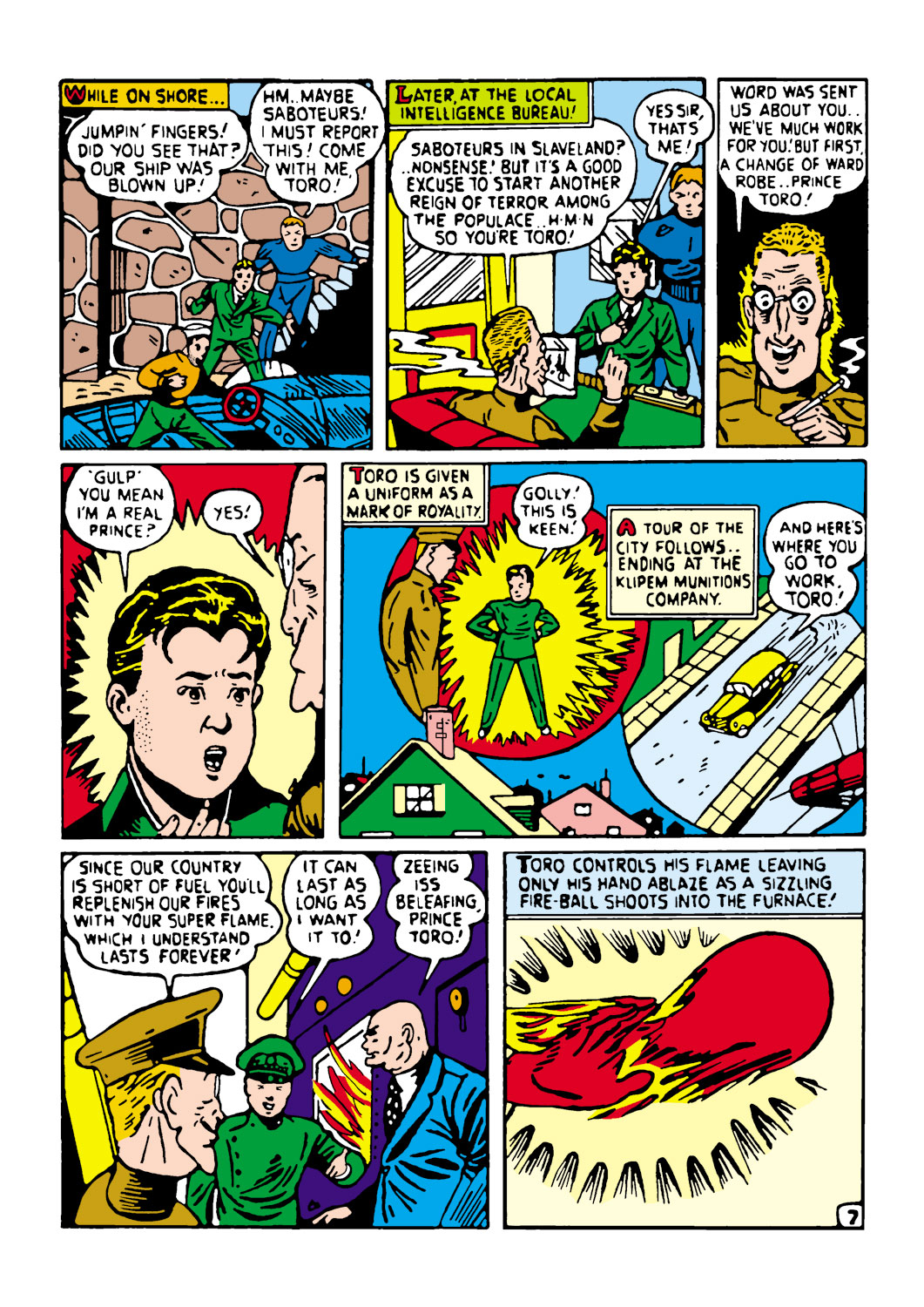 Read online The Human Torch (1940) comic -  Issue #3 - 31