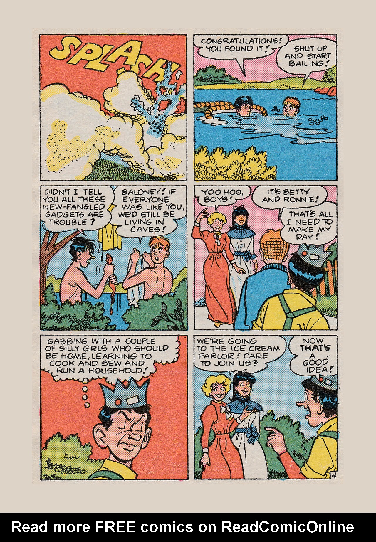 Read online Jughead with Archie Digest Magazine comic -  Issue #93 - 95