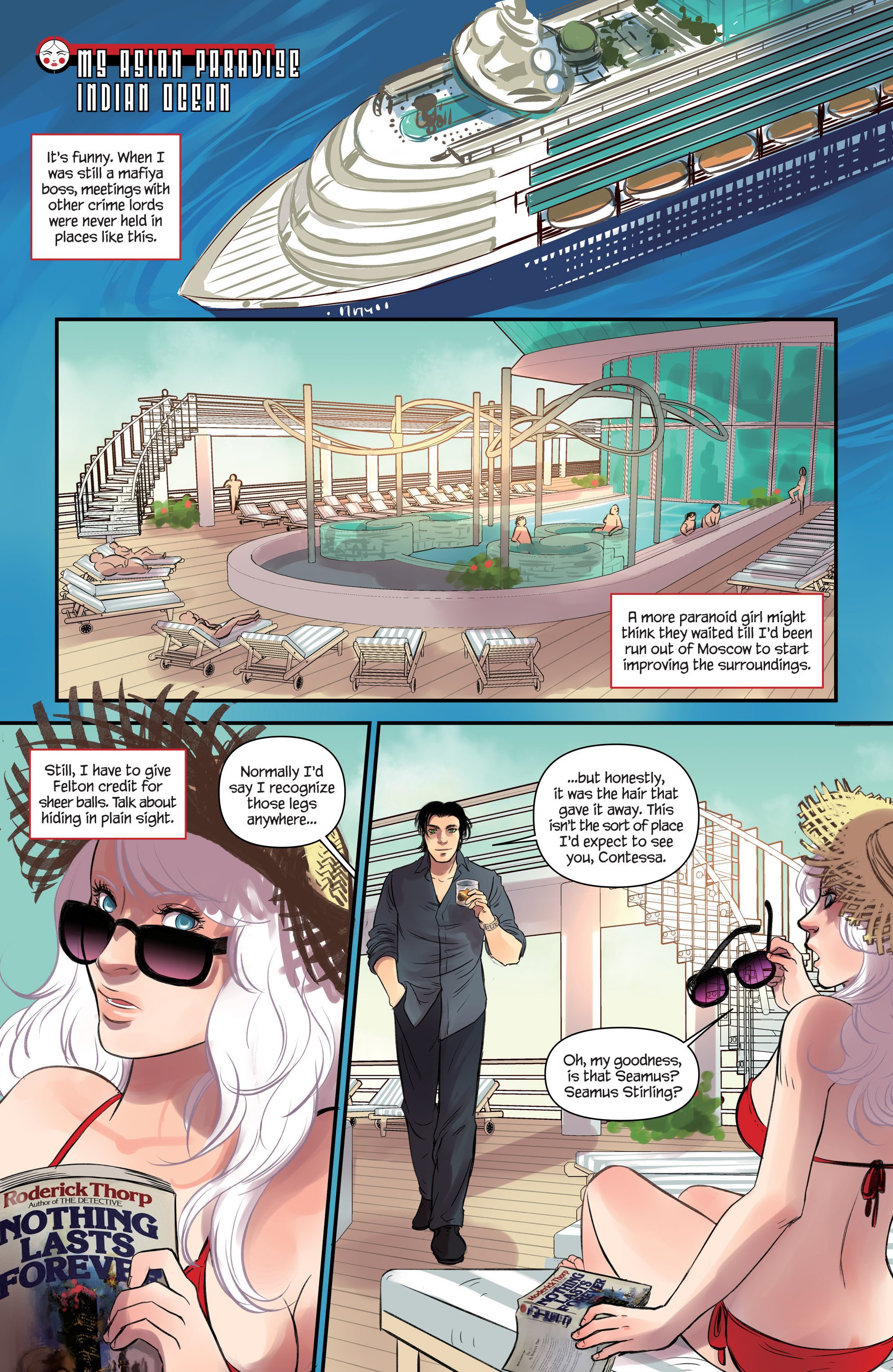 Read online Codename Baboushka comic -  Issue #2 - 4