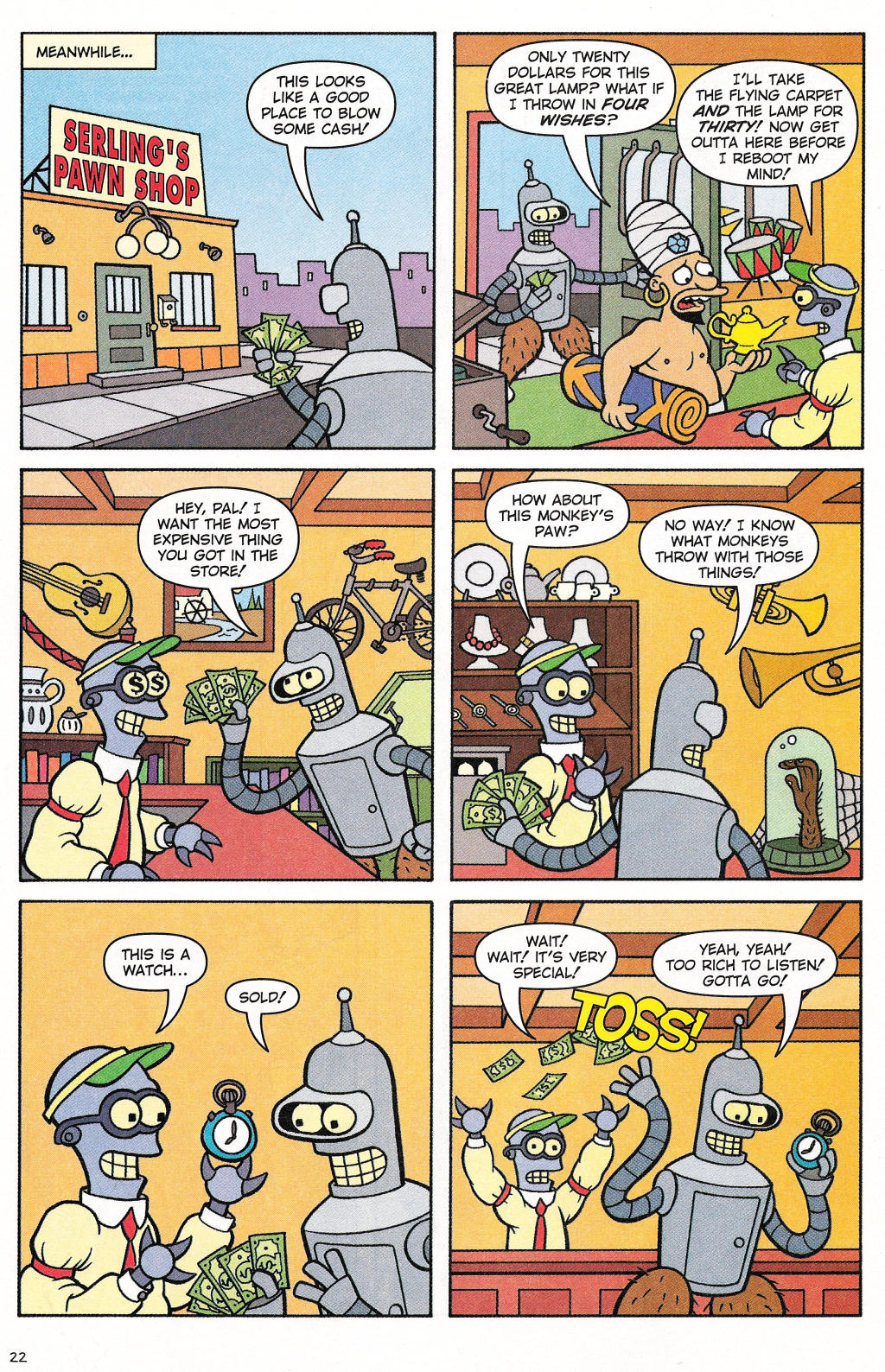 Read online Futurama Comics comic -  Issue #28 - 18