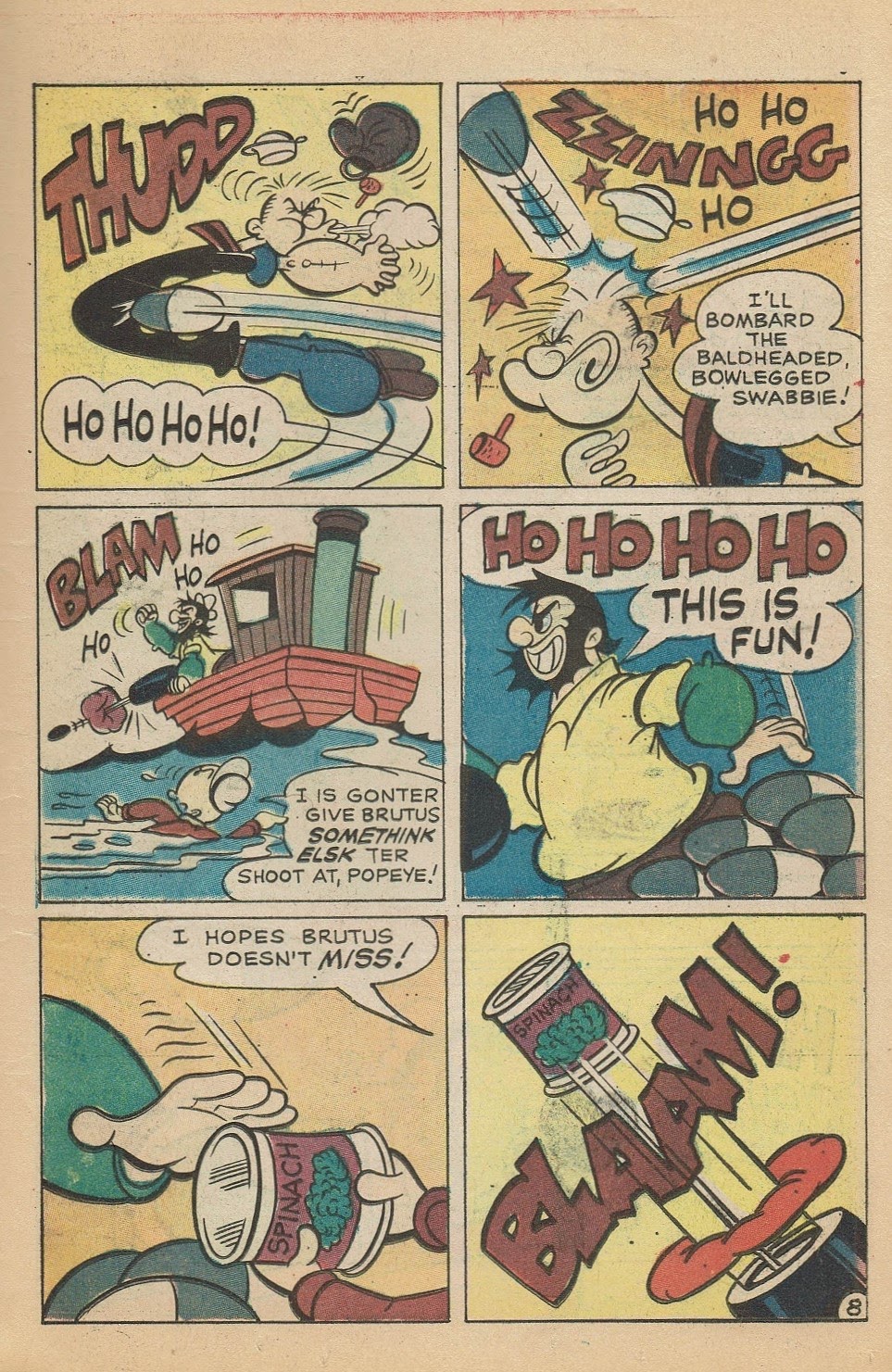 Read online Popeye (1948) comic -  Issue #118 - 11