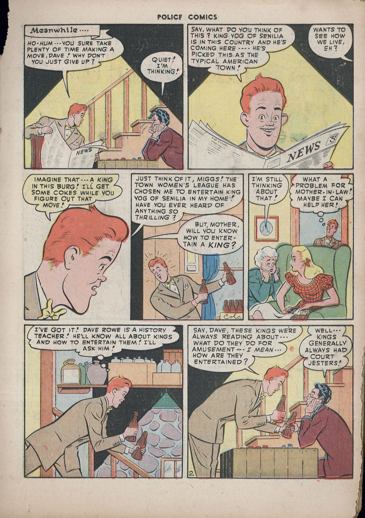 Read online Police Comics comic -  Issue #72 - 19