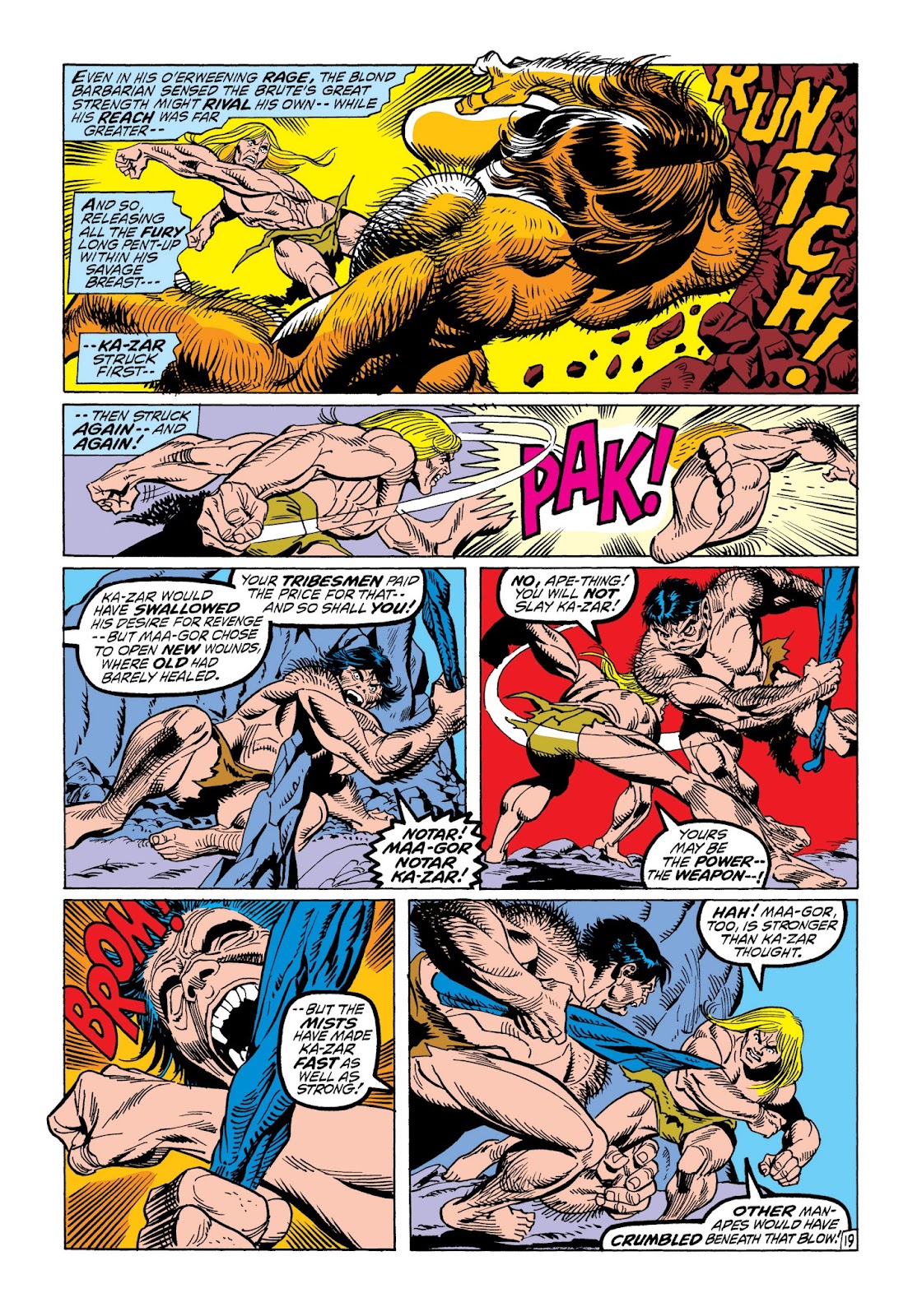 Marvel Masterworks: Ka-Zar issue TPB 1 - Page 186