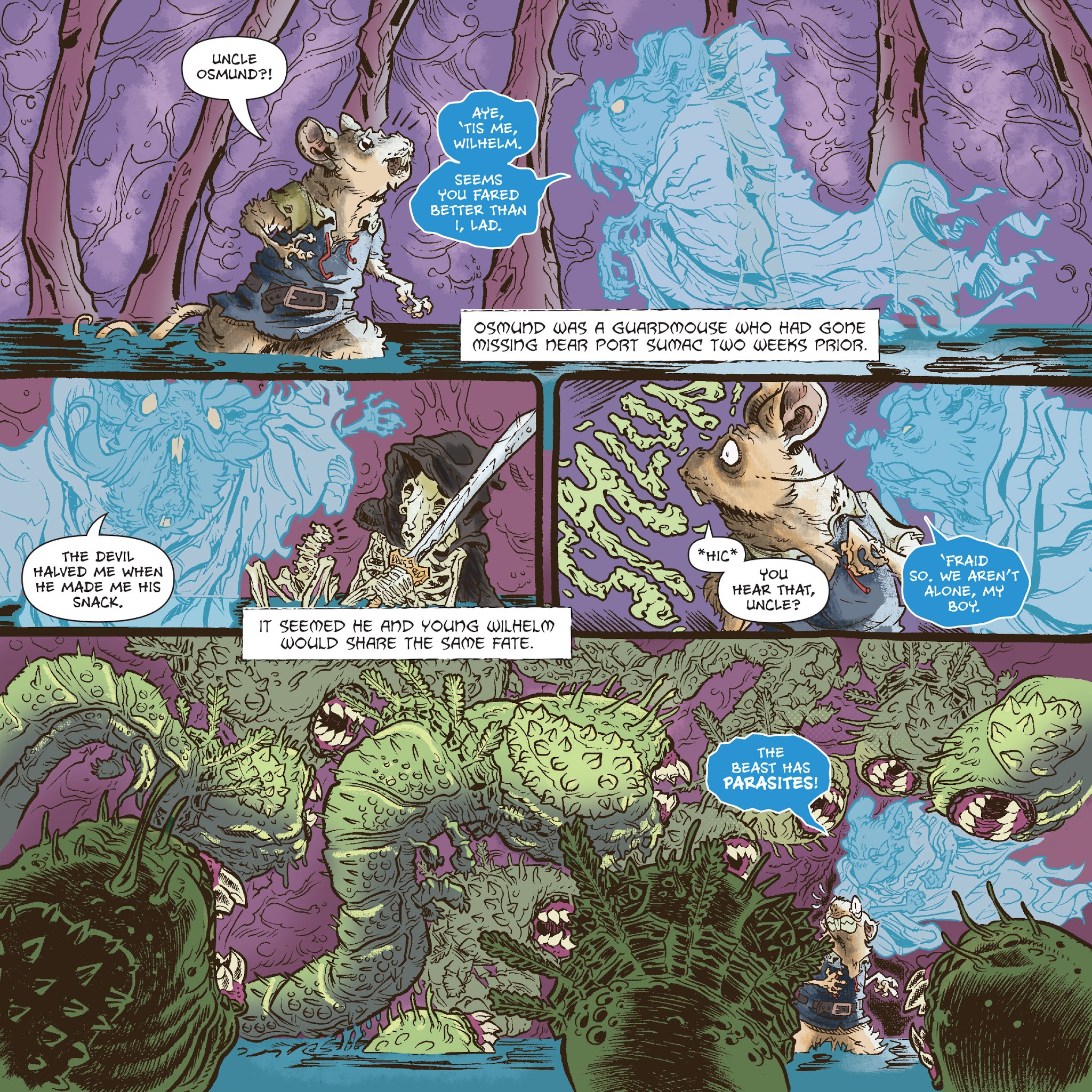 Read online Mouse Guard: Legends of the Guard Volume Three comic -  Issue # TPB - 102