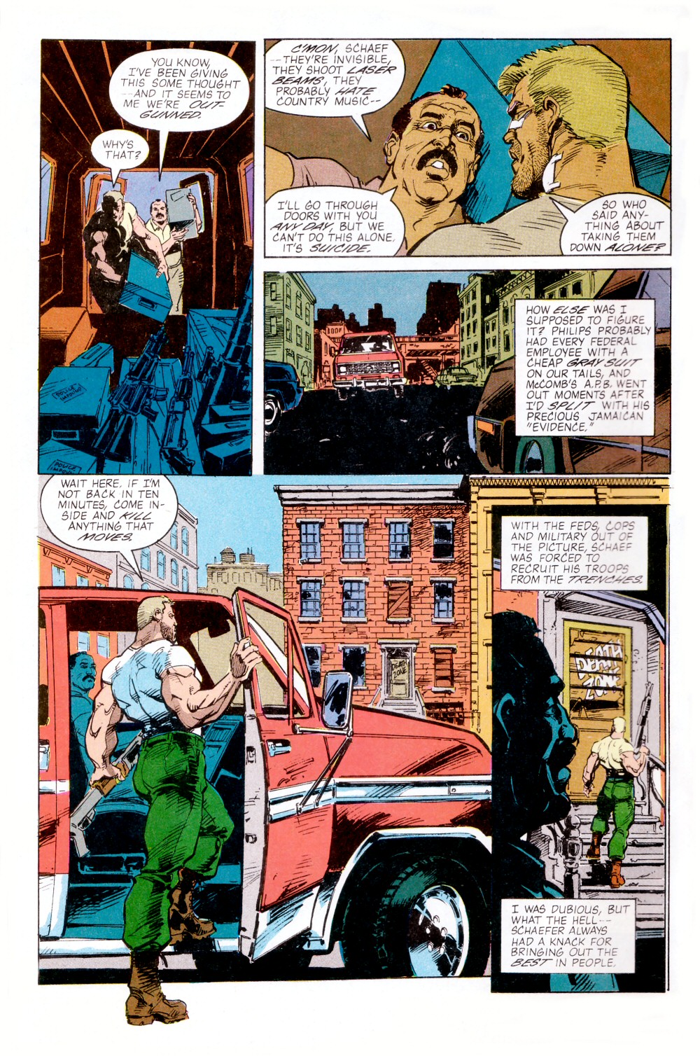 Read online Predator (1989) comic -  Issue #4 - 4