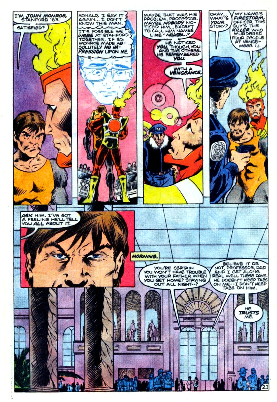 The Fury of Firestorm Issue #39 #43 - English 22