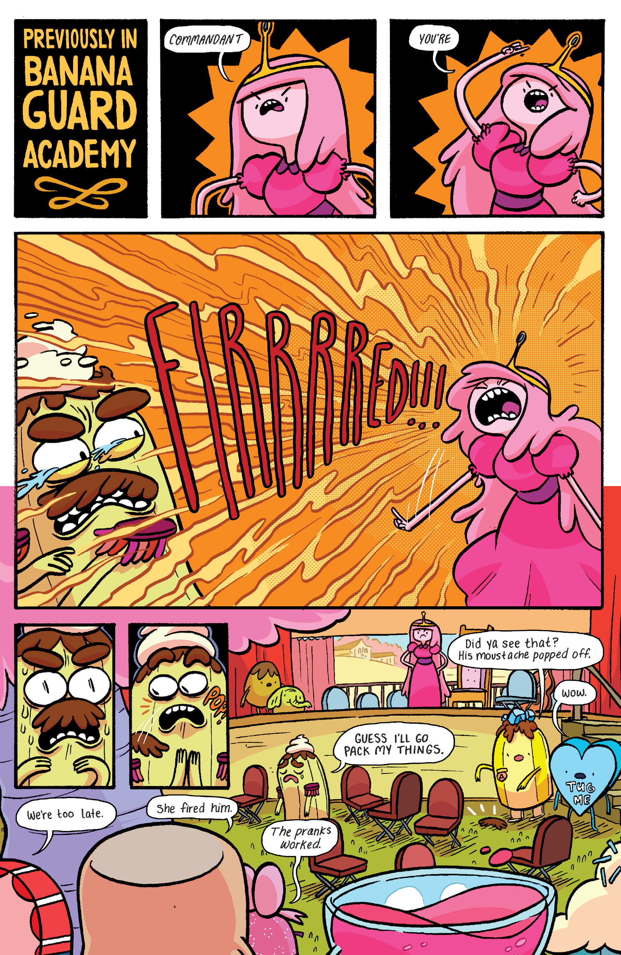 Read online Adventure Time: Banana Guard Academ comic -  Issue #5 - 3