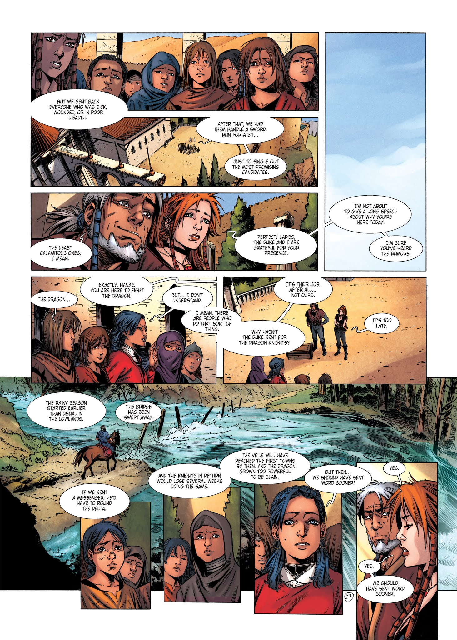 Read online Chronicles of the Dragon Knights comic -  Issue #12 - 29