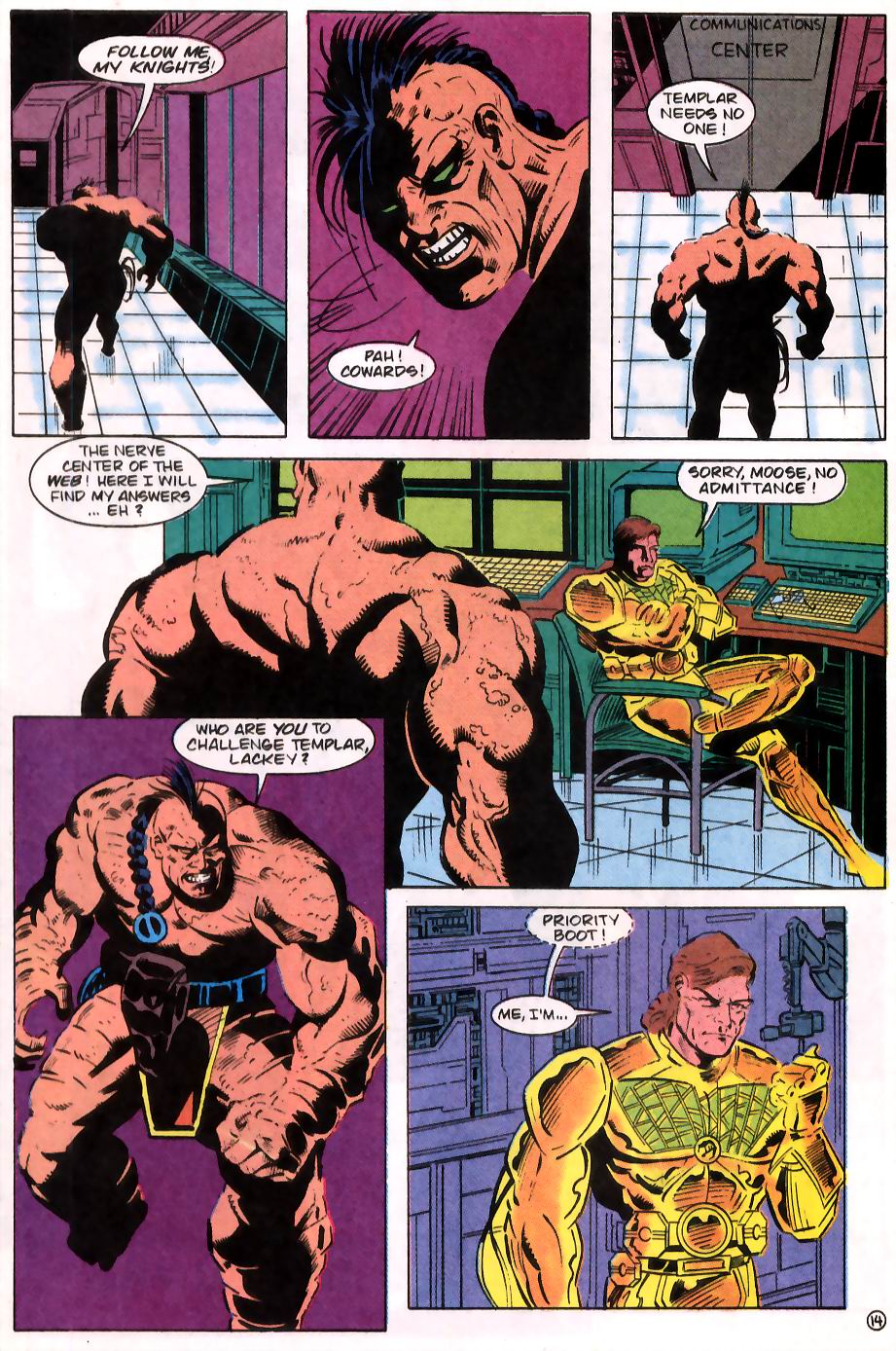 Read online The Web (1991) comic -  Issue #10 - 16