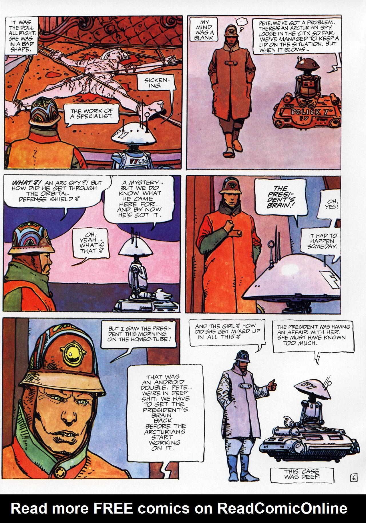 Read online Epic Graphic Novel: Moebius comic -  Issue # TPB 4 - 12