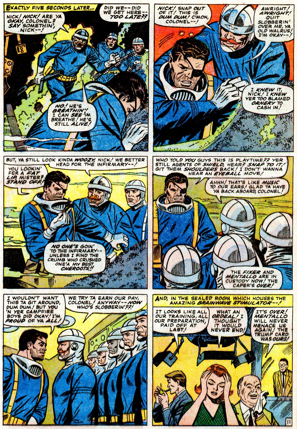 Read online Marvel Masterworks: Nick Fury, Agent of S.H.I.E.L.D. comic -  Issue # TPB 1 (Part 2) - 21