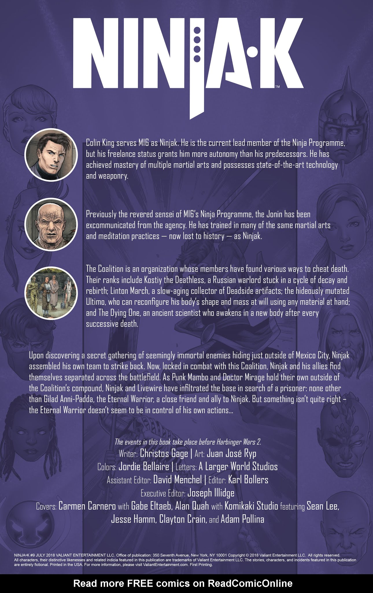 Read online Ninja-K comic -  Issue #9 - 2