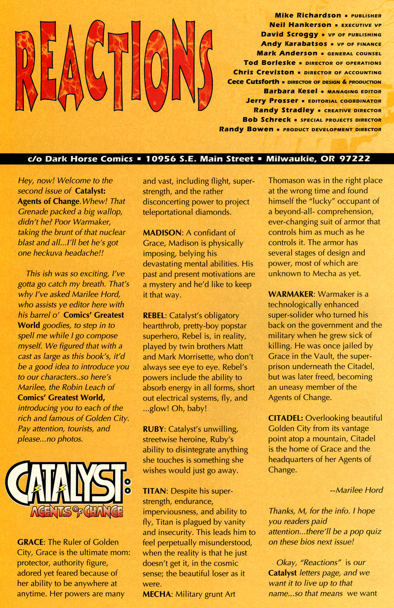 Read online Catalyst: Agents of Change comic -  Issue #2 - 27